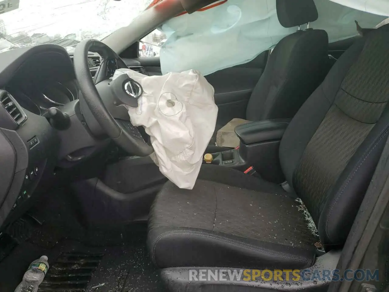 7 fotografías del automóvil dañado 5N1AT2MV4KC789683 NISSAN ROGUE 2019