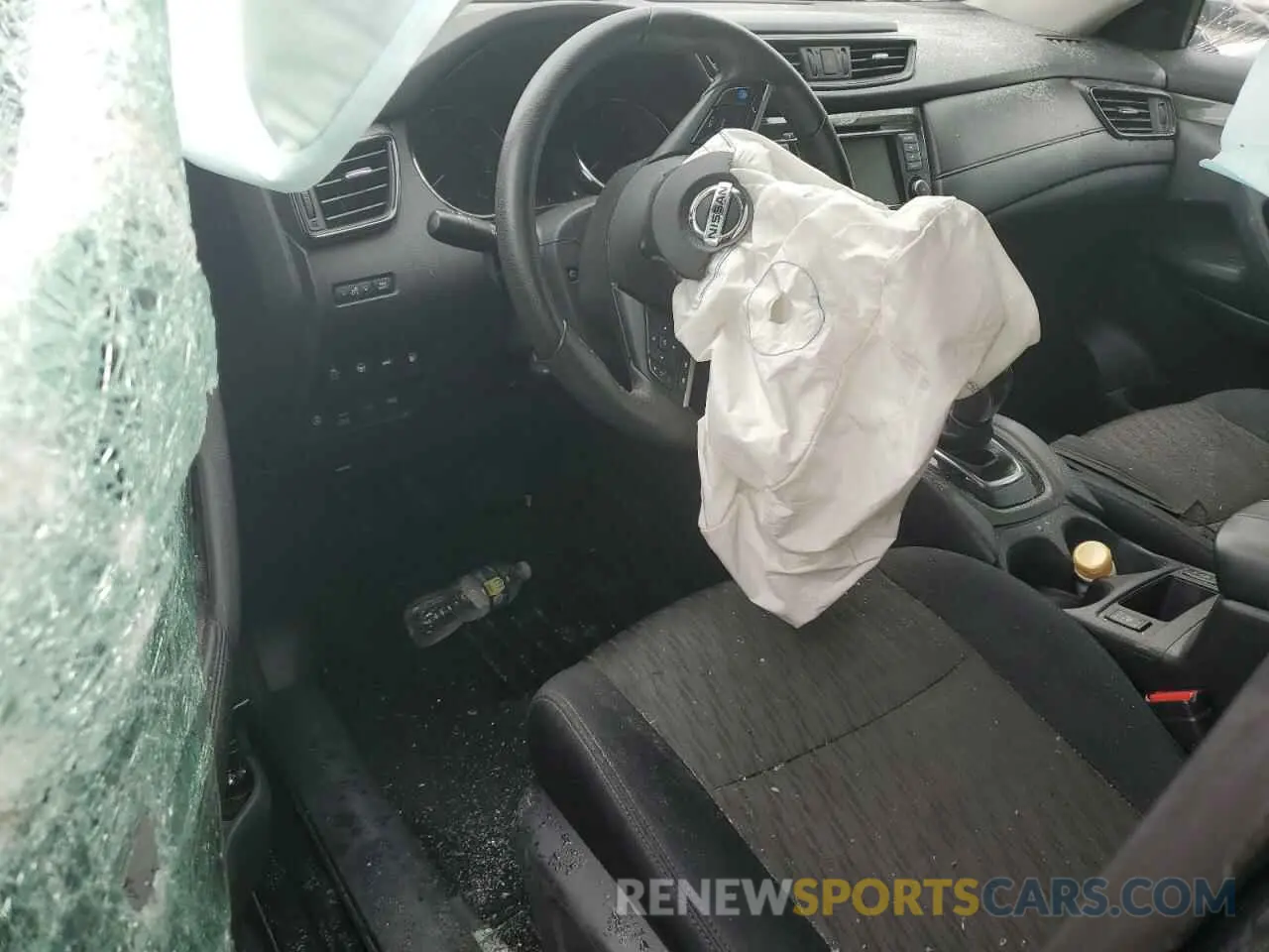 8 fotografías del automóvil dañado 5N1AT2MV4KC789683 NISSAN ROGUE 2019