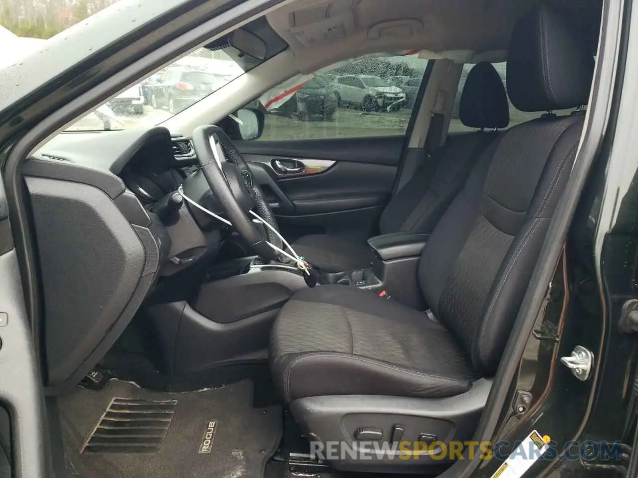 7 fotografías del automóvil dañado 5N1AT2MV4KC802559 NISSAN ROGUE 2019