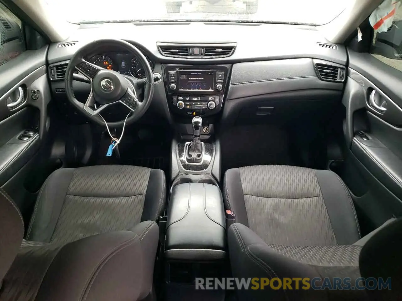 8 fotografías del automóvil dañado 5N1AT2MV4KC802559 NISSAN ROGUE 2019