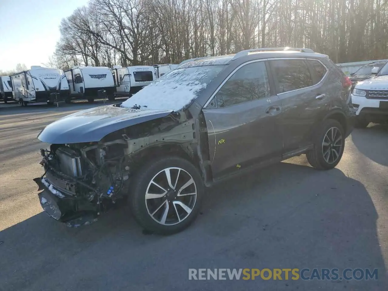 1 fotografías del automóvil dañado 5N1AT2MV4KC824805 NISSAN ROGUE 2019