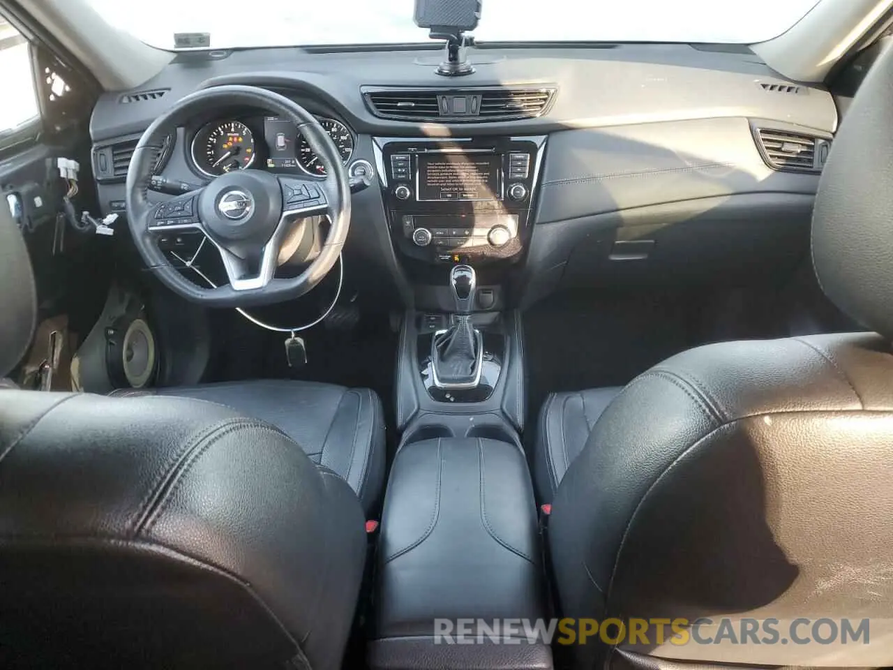 8 fotografías del automóvil dañado 5N1AT2MV4KC824805 NISSAN ROGUE 2019