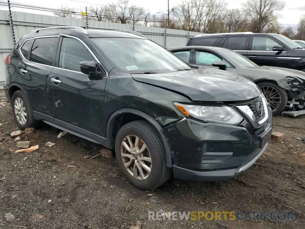 4 fotografías del automóvil dañado 5N1AT2MV5KC719691 NISSAN ROGUE 2019
