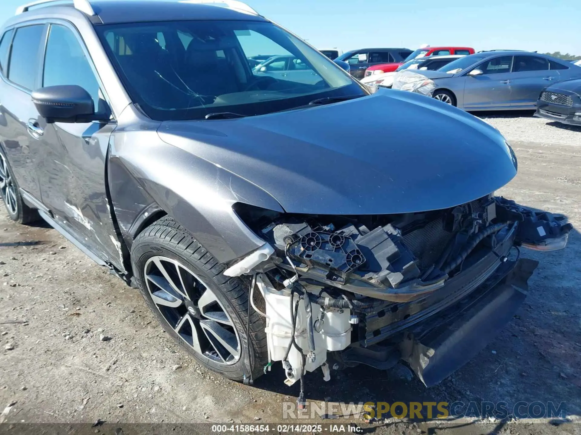 6 fotografías del automóvil dañado 5N1AT2MV5KC765473 NISSAN ROGUE 2019