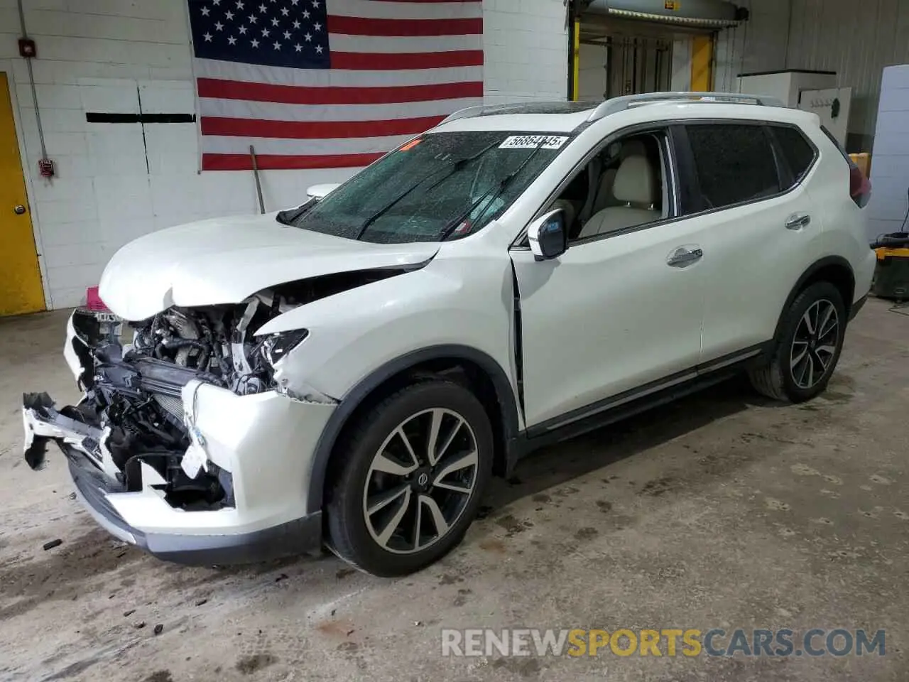 1 fotografías del automóvil dañado 5N1AT2MV5KC772844 NISSAN ROGUE 2019