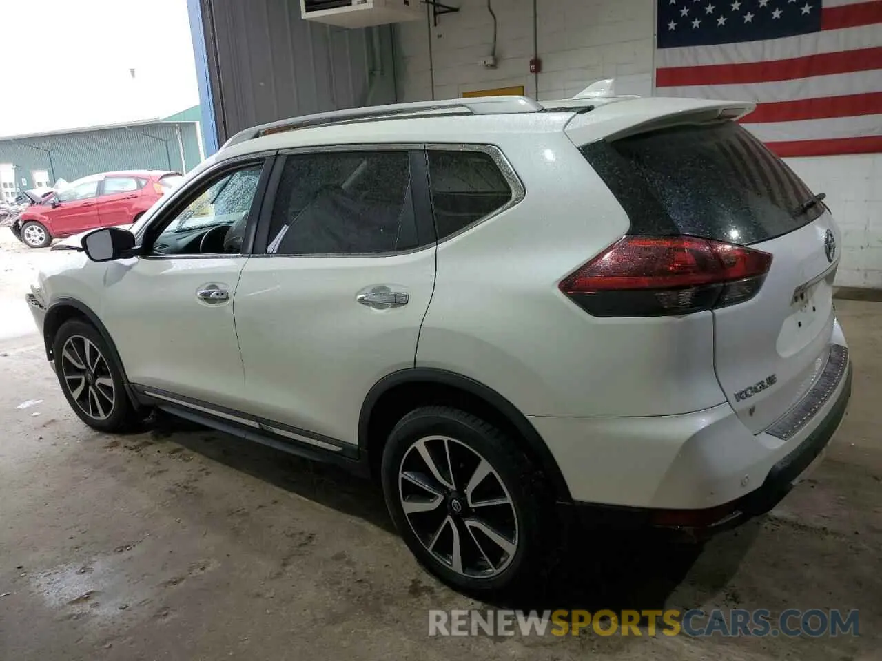 2 fotografías del automóvil dañado 5N1AT2MV5KC772844 NISSAN ROGUE 2019