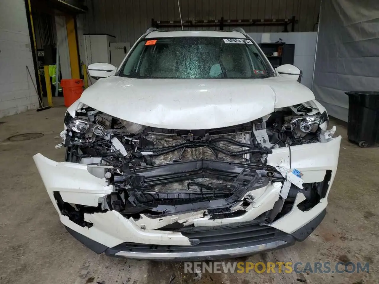 5 fotografías del automóvil dañado 5N1AT2MV5KC772844 NISSAN ROGUE 2019