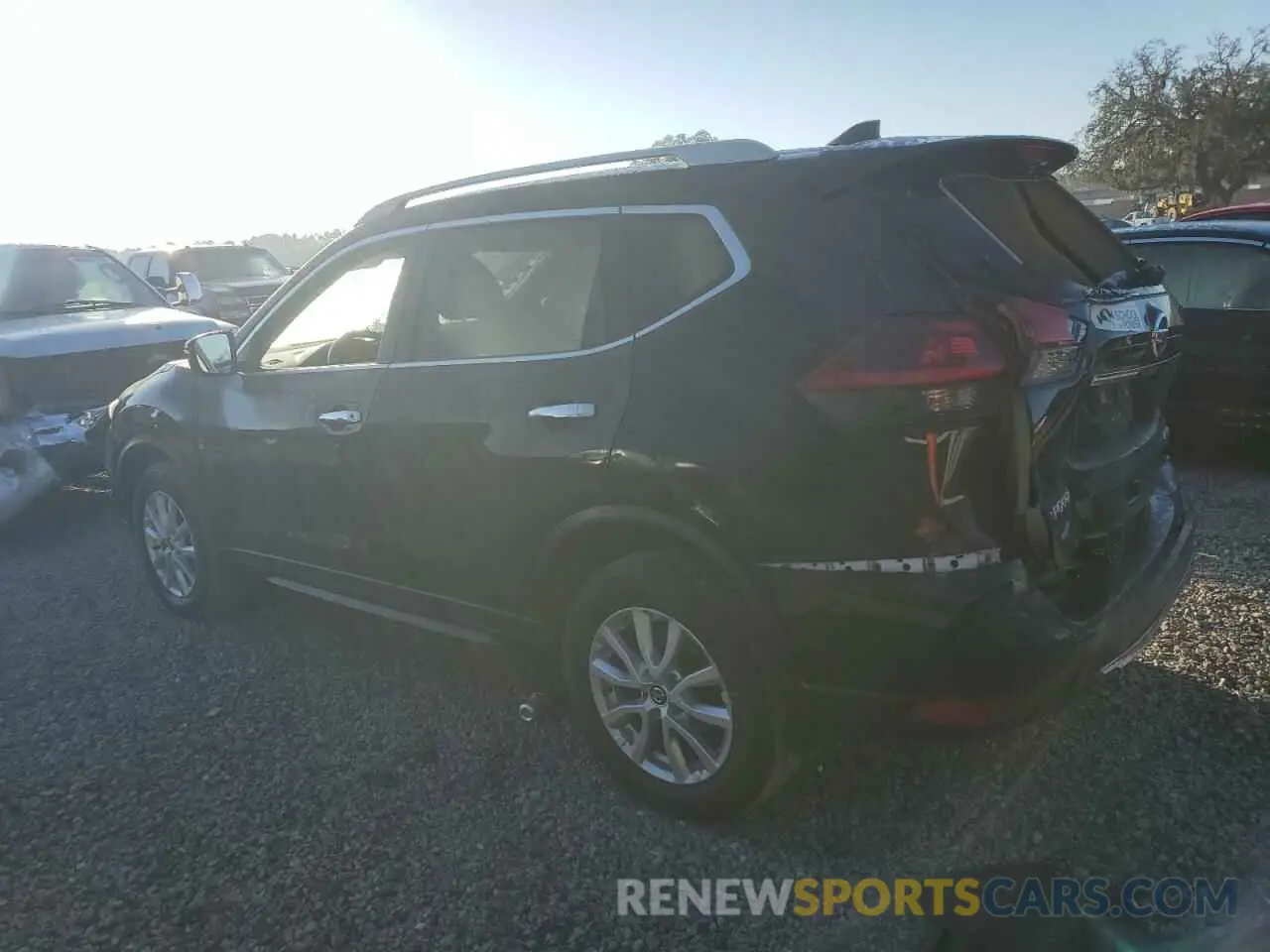 2 fotografías del automóvil dañado 5N1AT2MV5KC812291 NISSAN ROGUE 2019