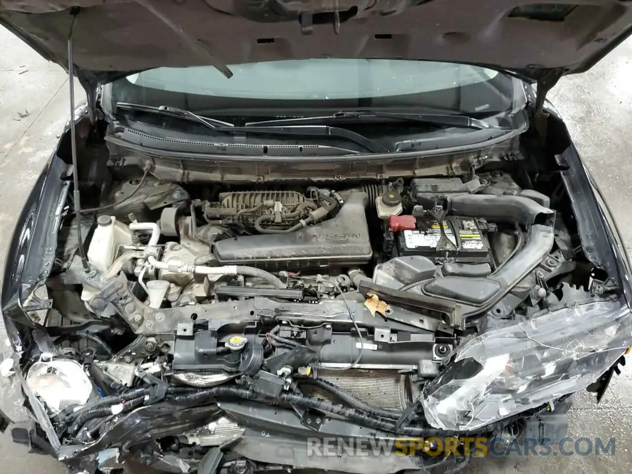 12 fotografías del automóvil dañado 5N1AT2MV5KC835344 NISSAN ROGUE 2019