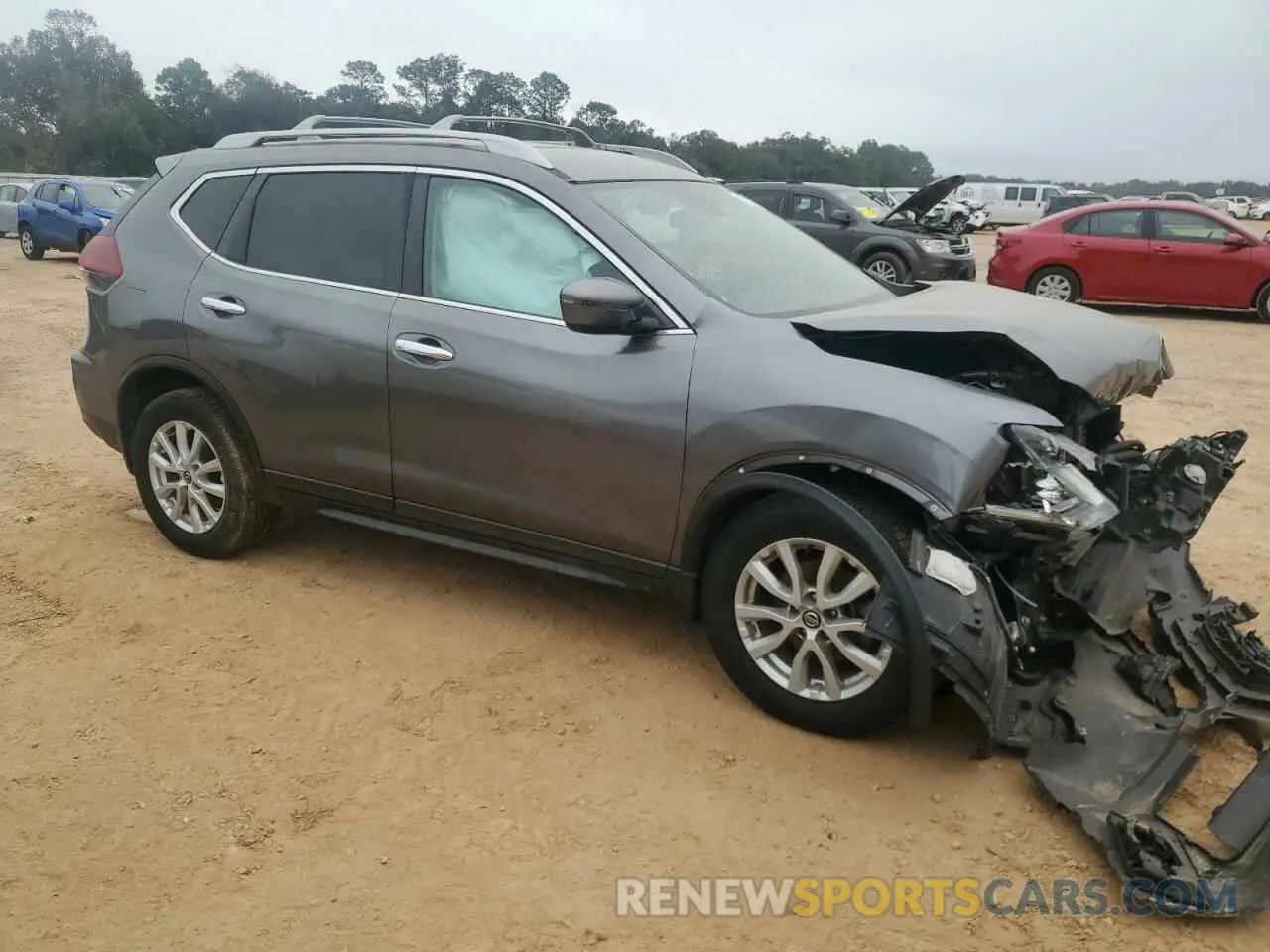 4 fotografías del automóvil dañado 5N1AT2MV6KC722793 NISSAN ROGUE 2019