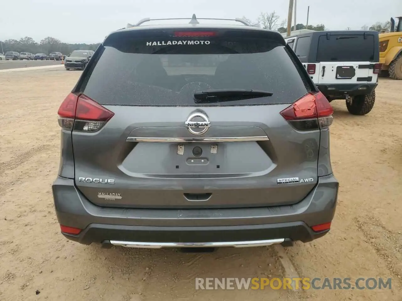 6 fotografías del automóvil dañado 5N1AT2MV6KC722793 NISSAN ROGUE 2019