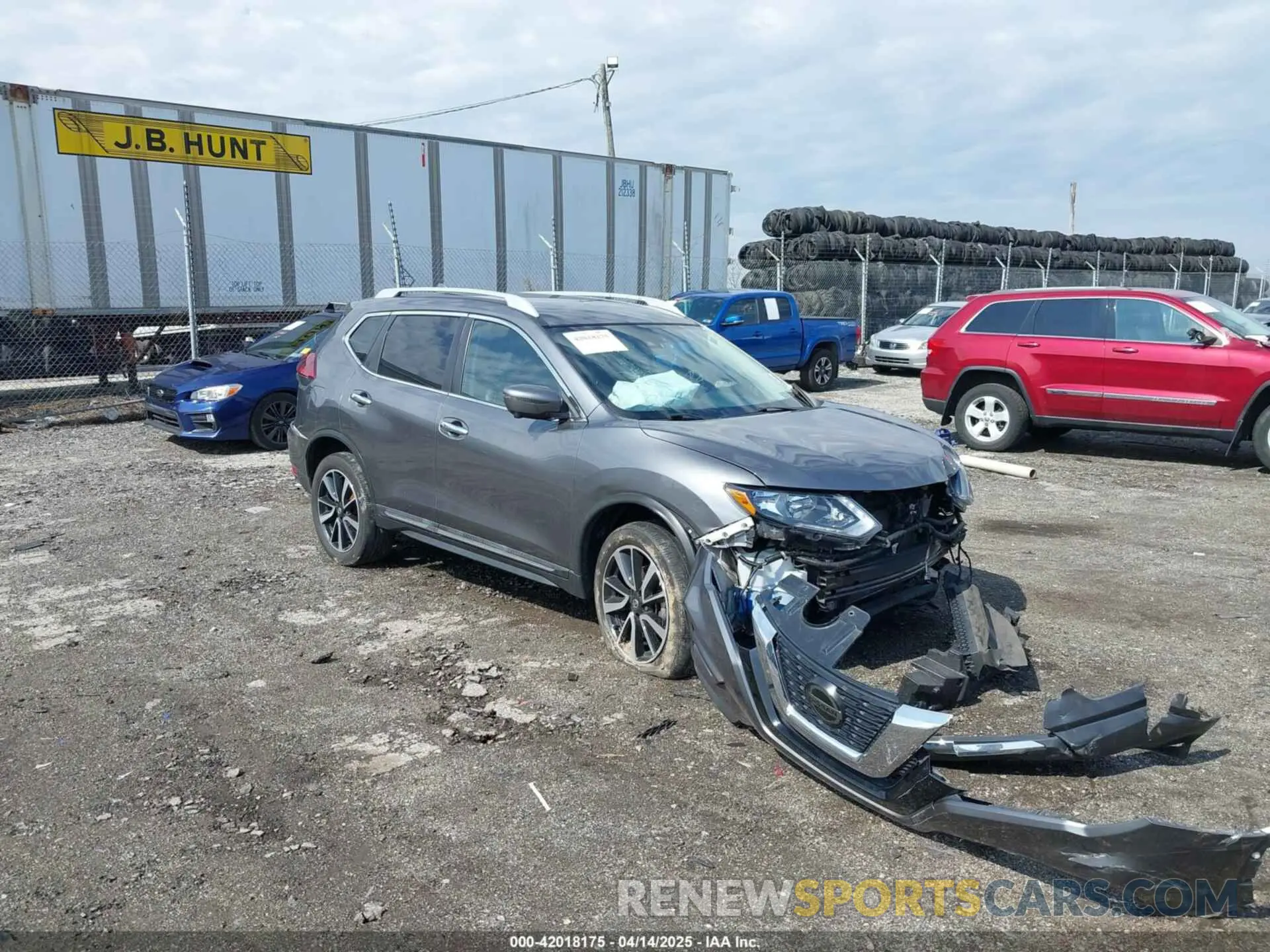1 fotografías del automóvil dañado 5N1AT2MV6KC727136 NISSAN ROGUE 2019
