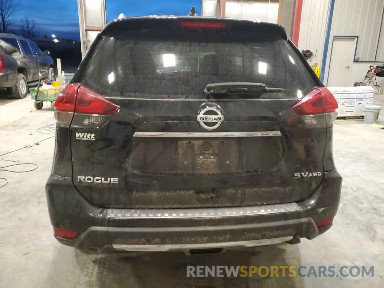 6 fotografías del automóvil dañado 5N1AT2MV6KC730151 NISSAN ROGUE 2019