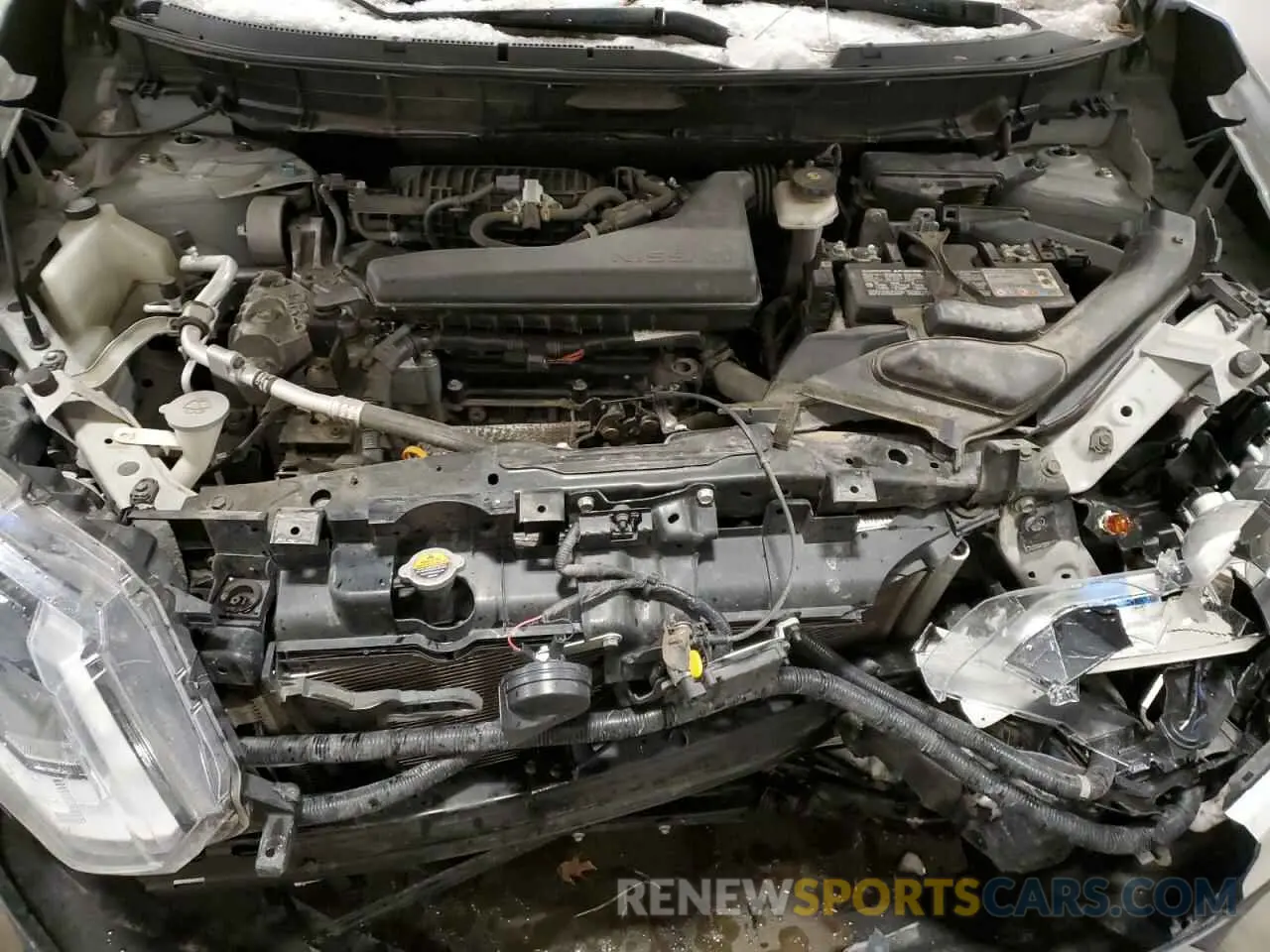 12 fotografías del automóvil dañado 5N1AT2MV6KC733874 NISSAN ROGUE 2019