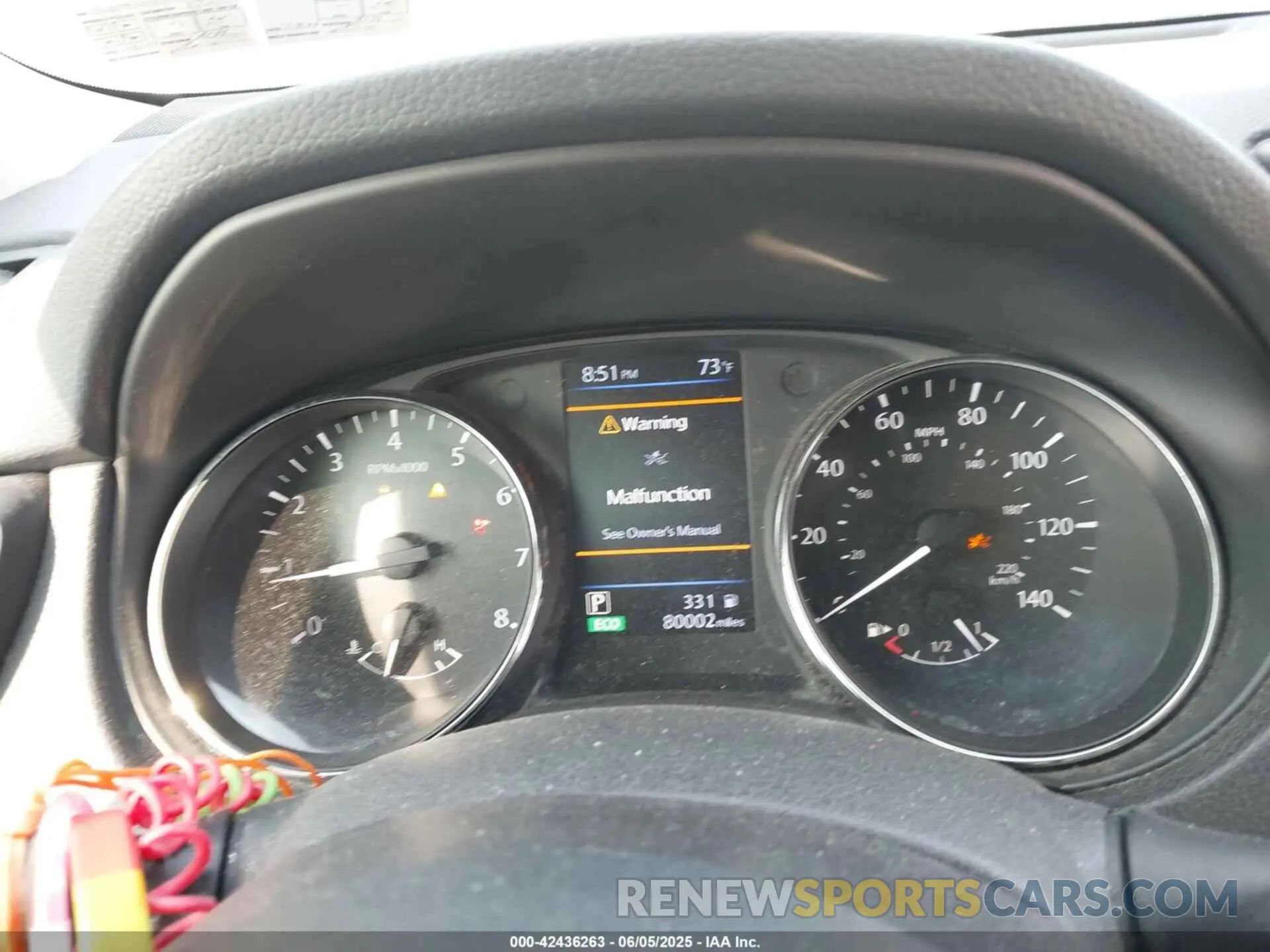 7 fotografías del automóvil dañado 5N1AT2MV6KC741263 NISSAN ROGUE 2019