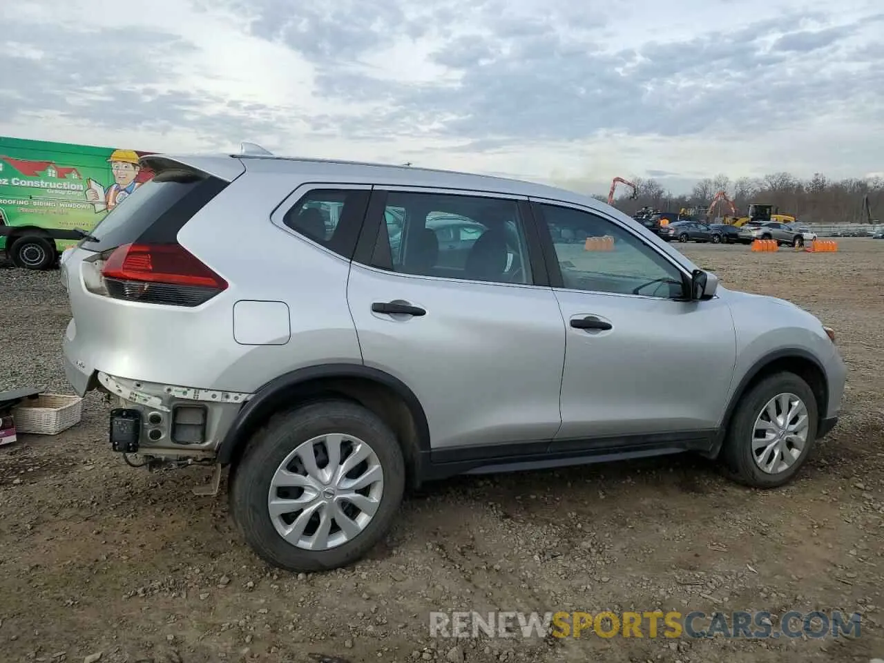 3 fotografías del automóvil dañado 5N1AT2MV6KC745927 NISSAN ROGUE 2019