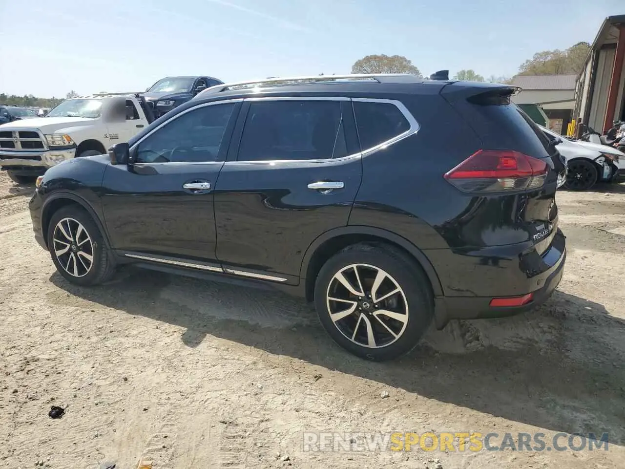 2 fotografías del automóvil dañado 5N1AT2MV6KC764915 NISSAN ROGUE 2019