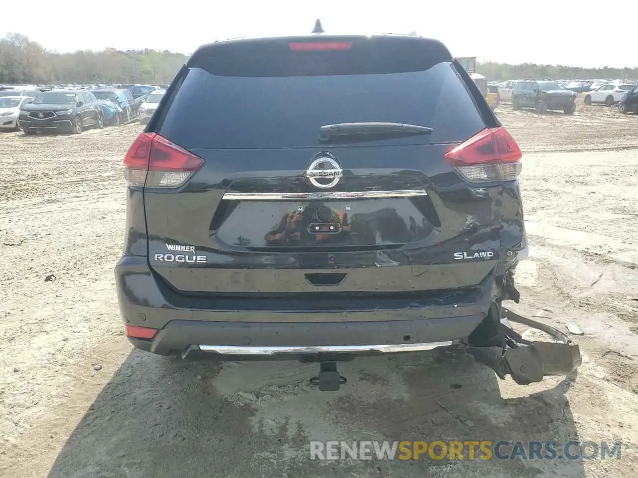 6 fotografías del automóvil dañado 5N1AT2MV6KC764915 NISSAN ROGUE 2019