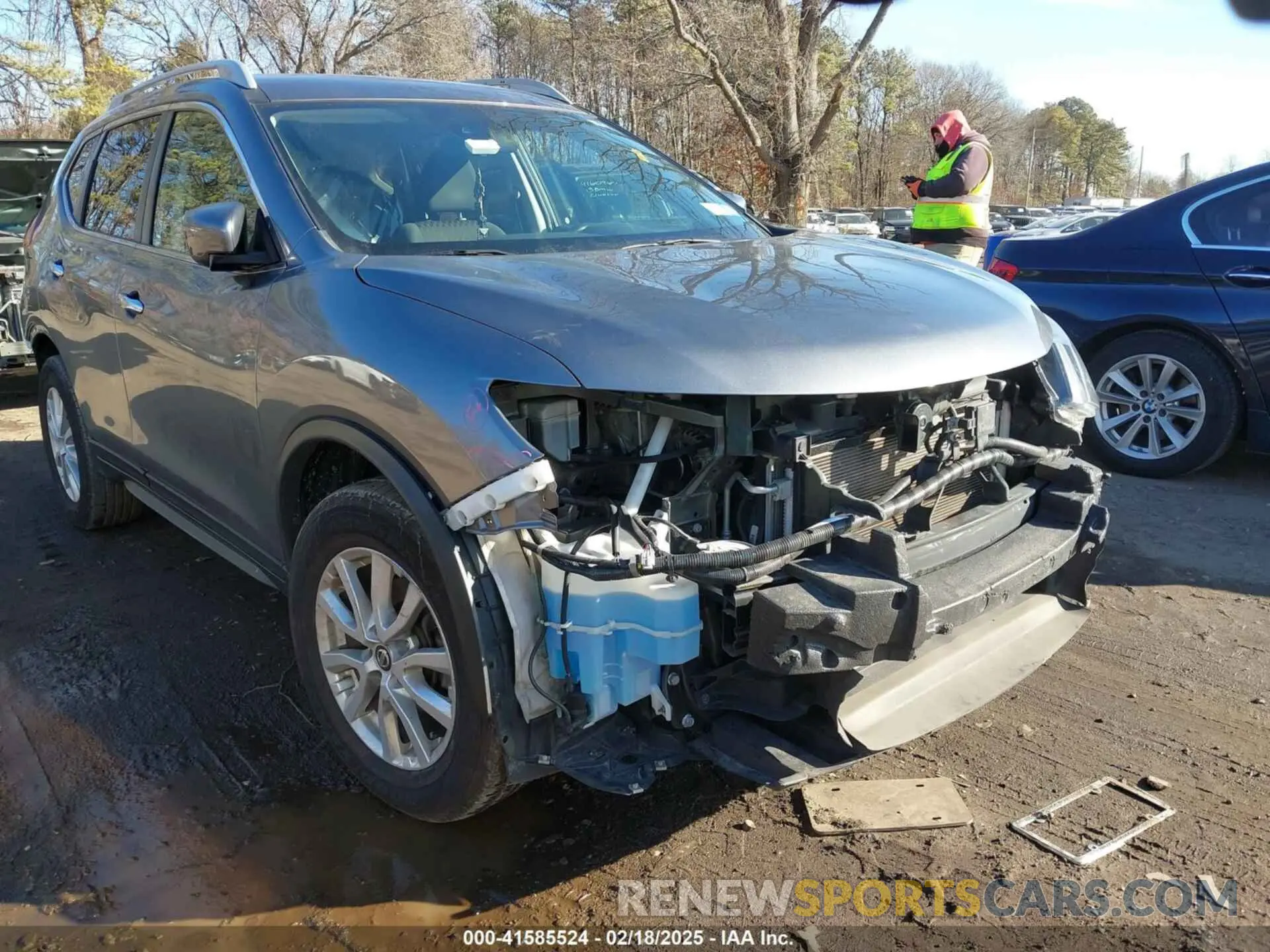 1 fotografías del automóvil dañado 5N1AT2MV6KC768785 NISSAN ROGUE 2019