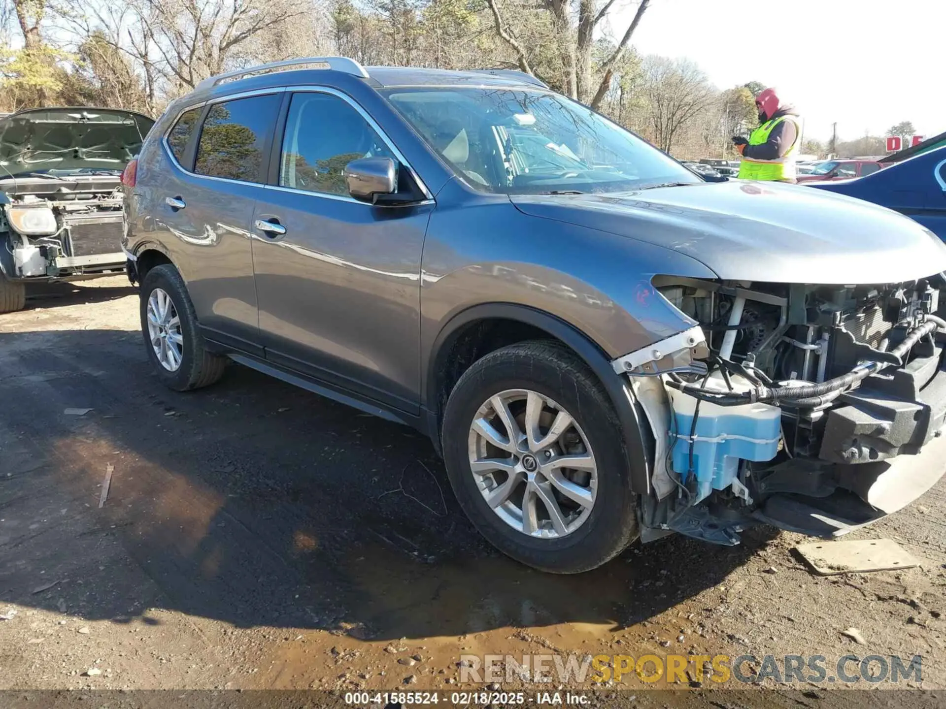 13 fotografías del automóvil dañado 5N1AT2MV6KC768785 NISSAN ROGUE 2019