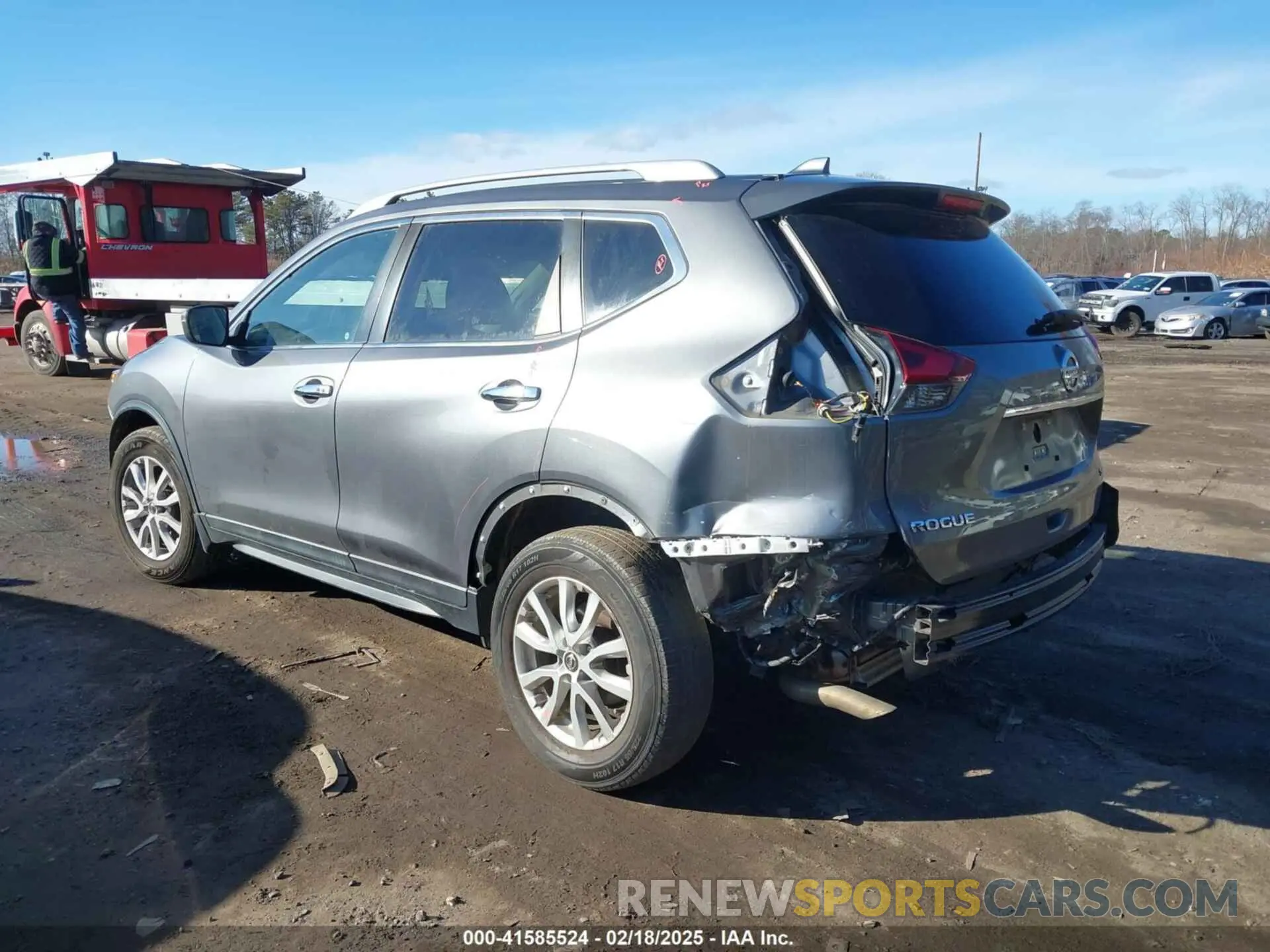 14 fotografías del automóvil dañado 5N1AT2MV6KC768785 NISSAN ROGUE 2019