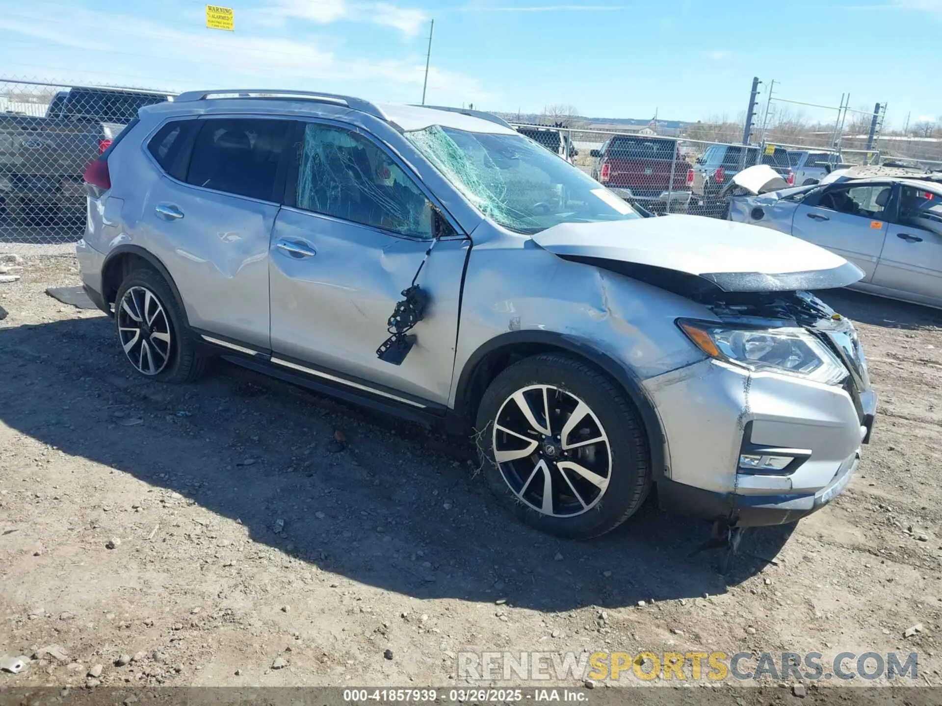 1 fotografías del automóvil dañado 5N1AT2MV6KC820495 NISSAN ROGUE 2019