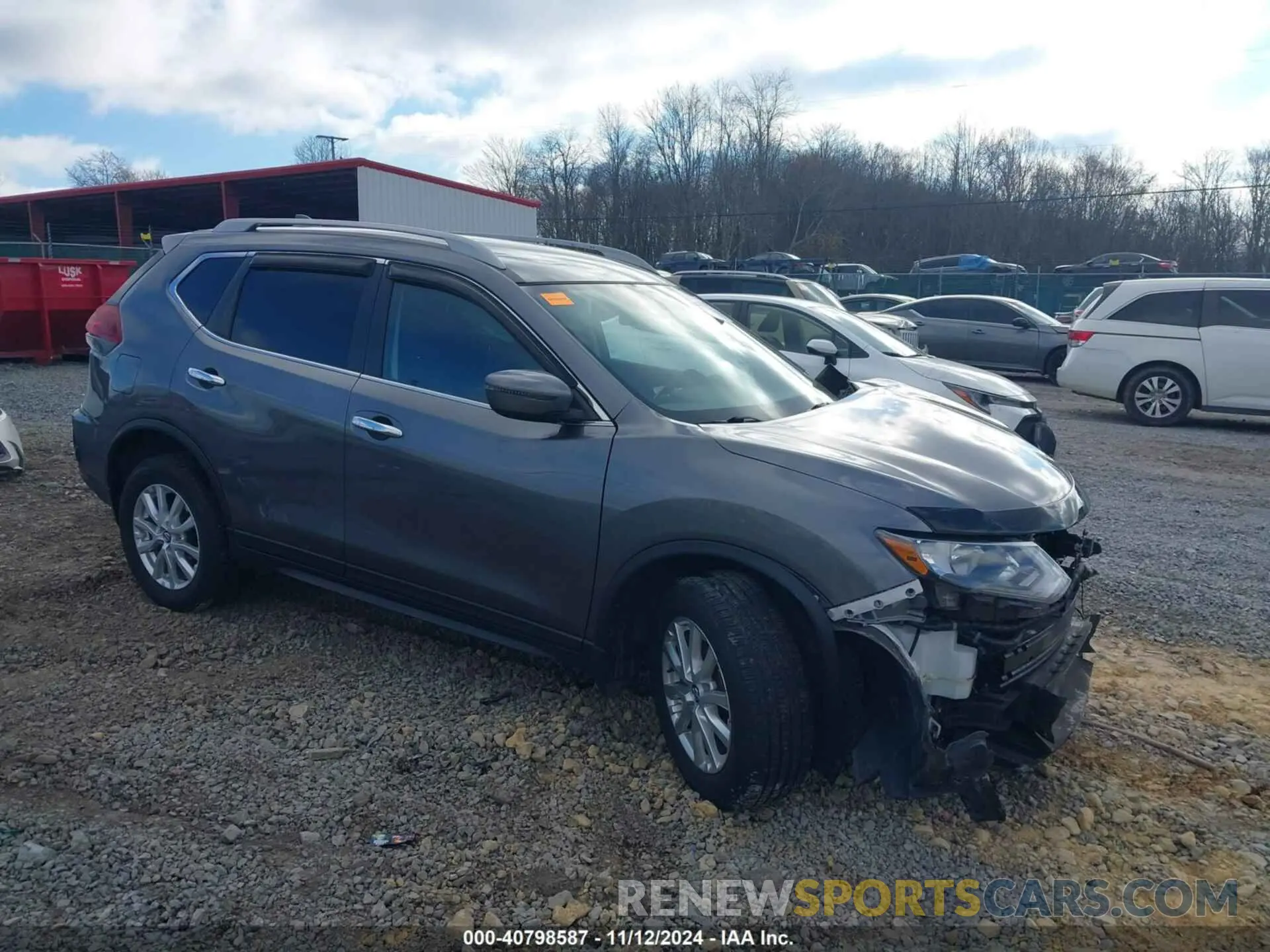 1 fotografías del automóvil dañado 5N1AT2MV7KC701886 NISSAN ROGUE 2019