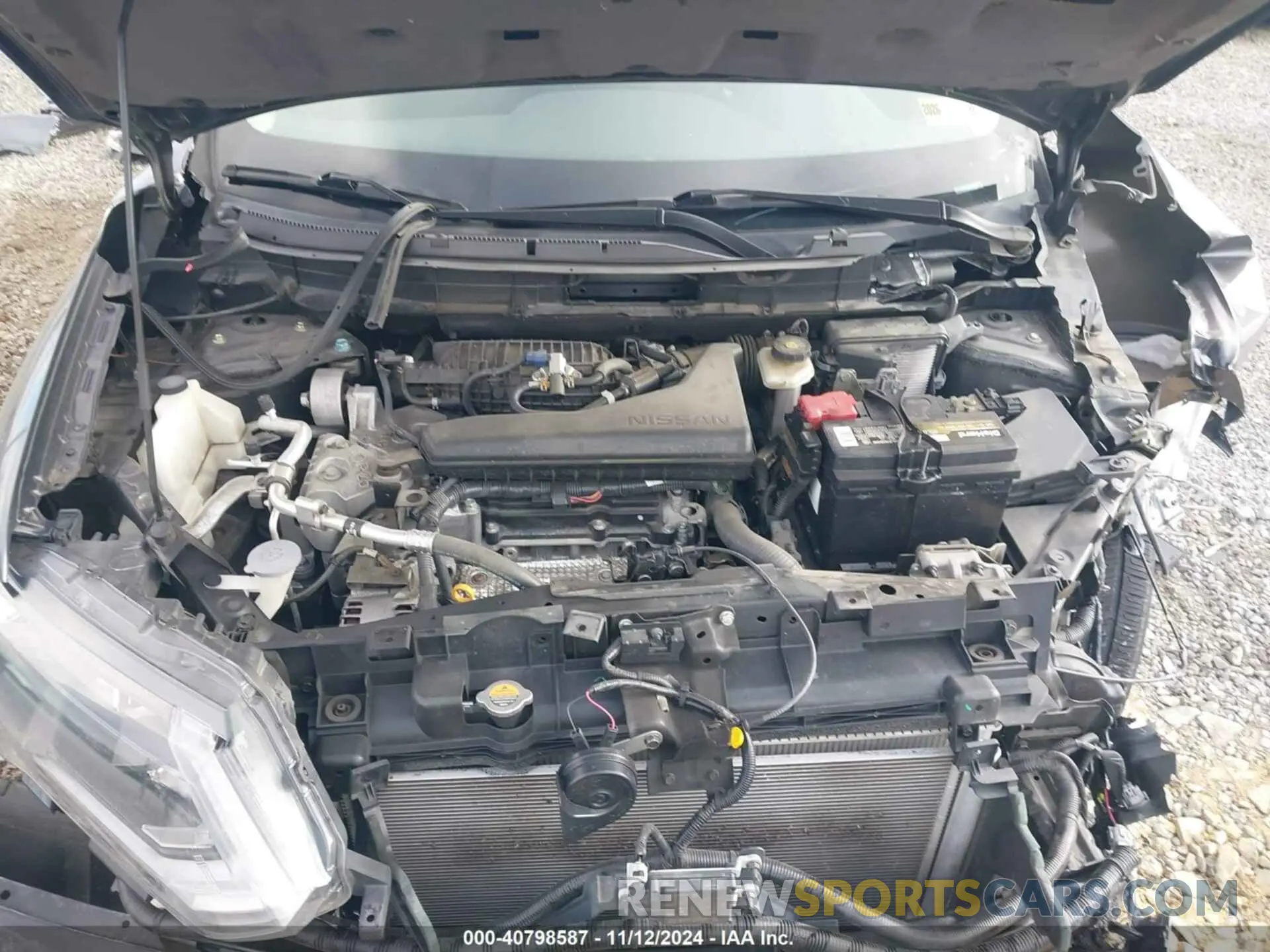 10 fotografías del automóvil dañado 5N1AT2MV7KC701886 NISSAN ROGUE 2019