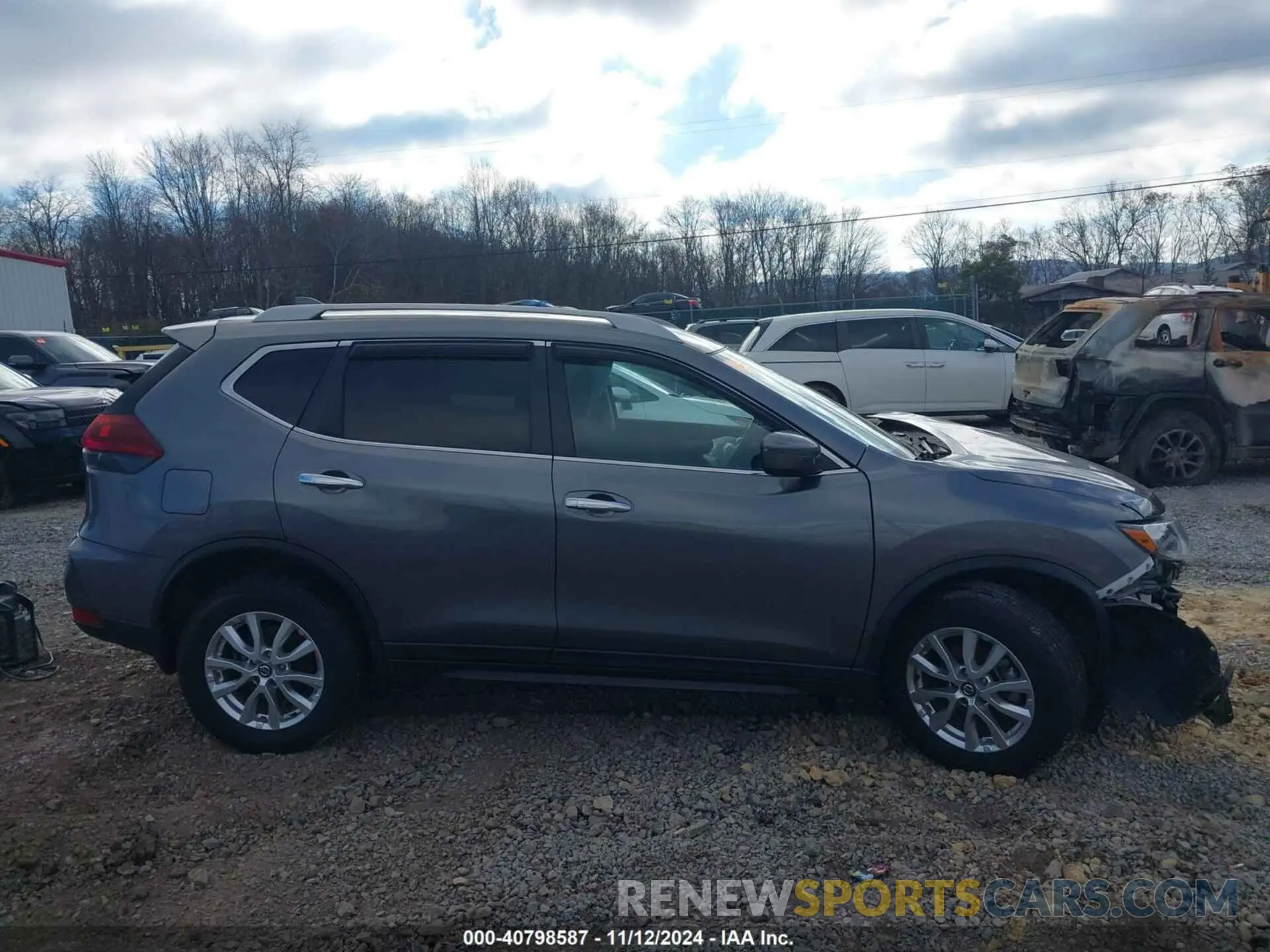 14 fotografías del automóvil dañado 5N1AT2MV7KC701886 NISSAN ROGUE 2019