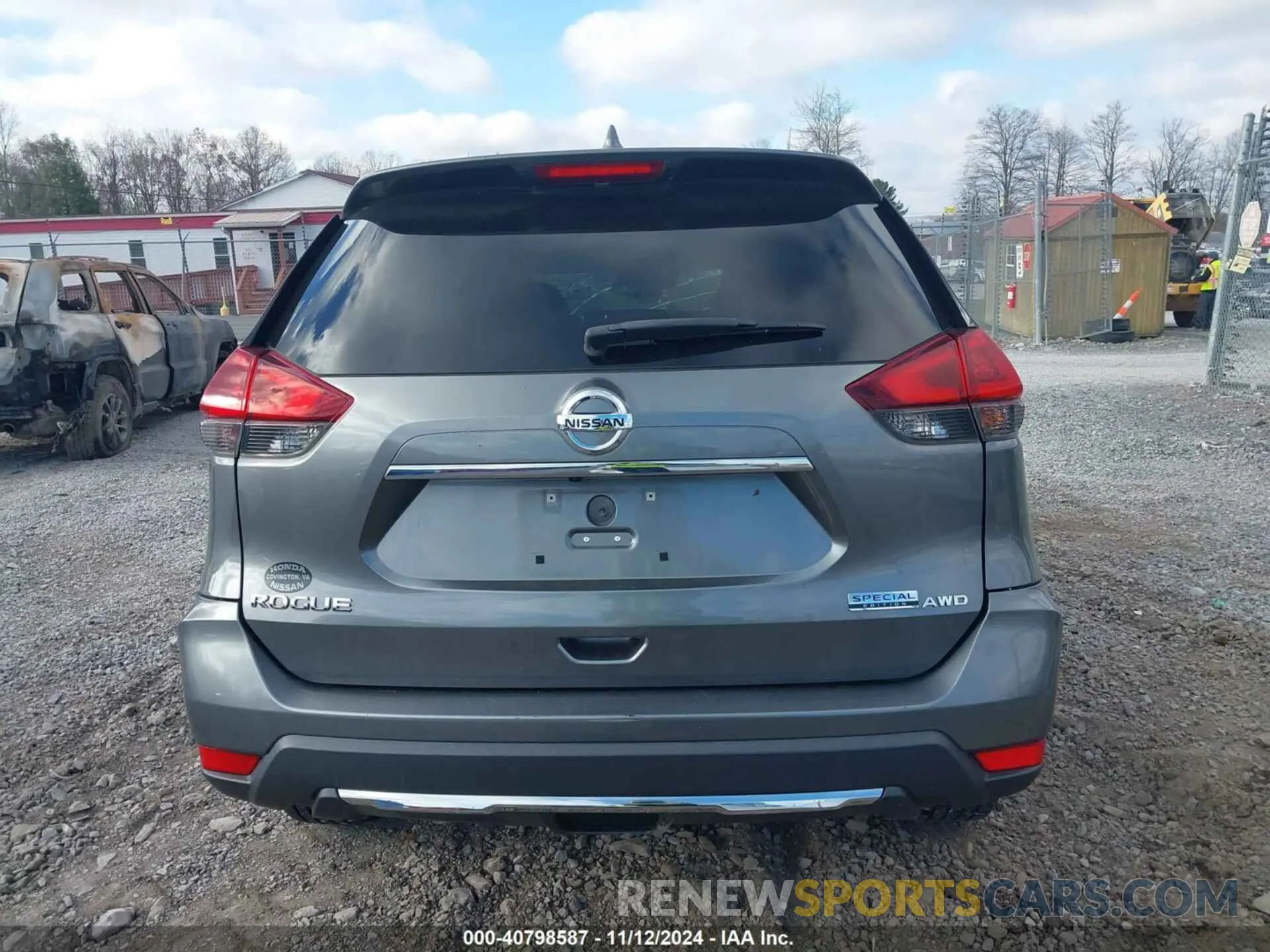 17 fotografías del automóvil dañado 5N1AT2MV7KC701886 NISSAN ROGUE 2019