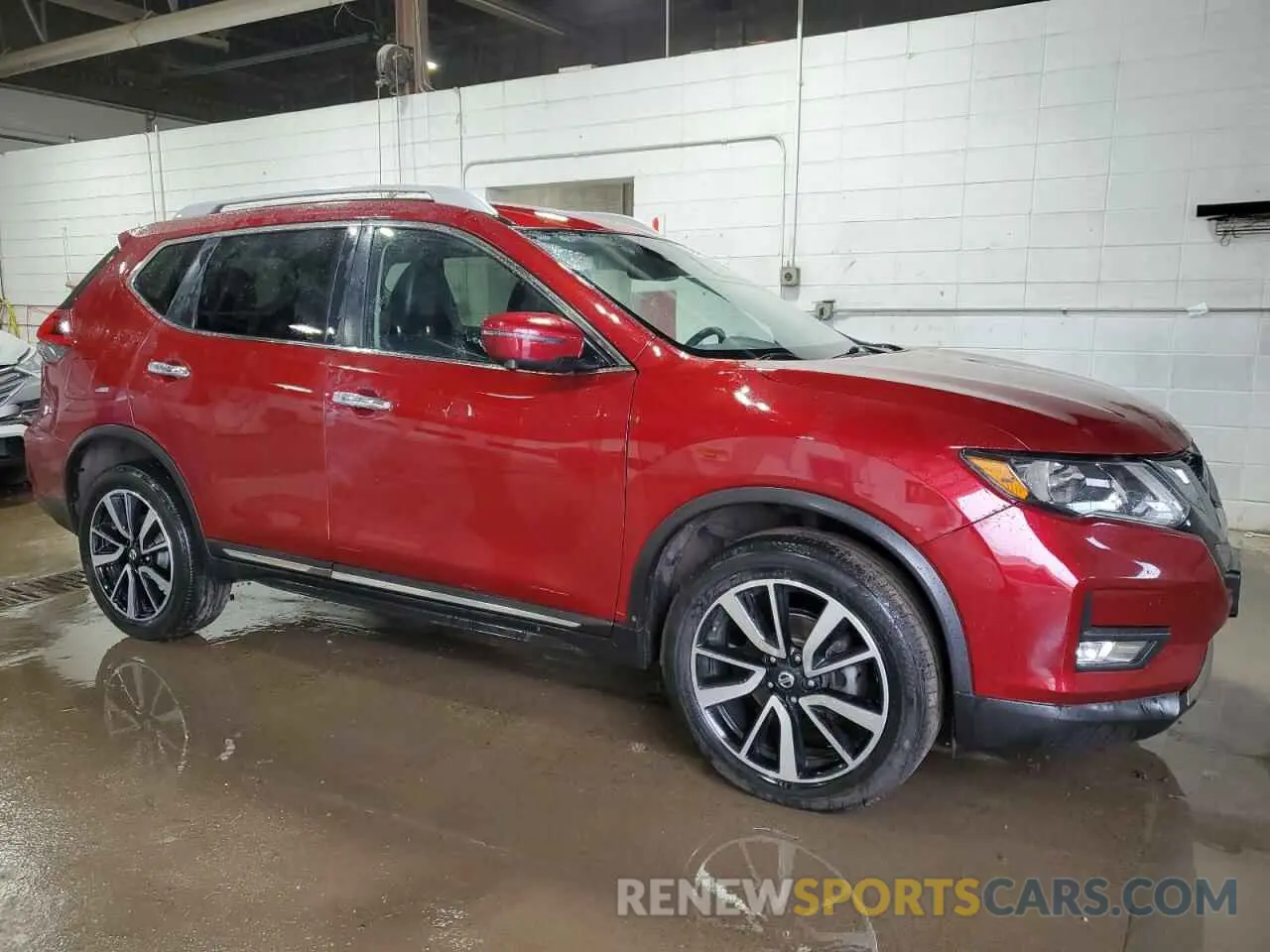 4 fotografías del automóvil dañado 5N1AT2MV7KC705789 NISSAN ROGUE 2019