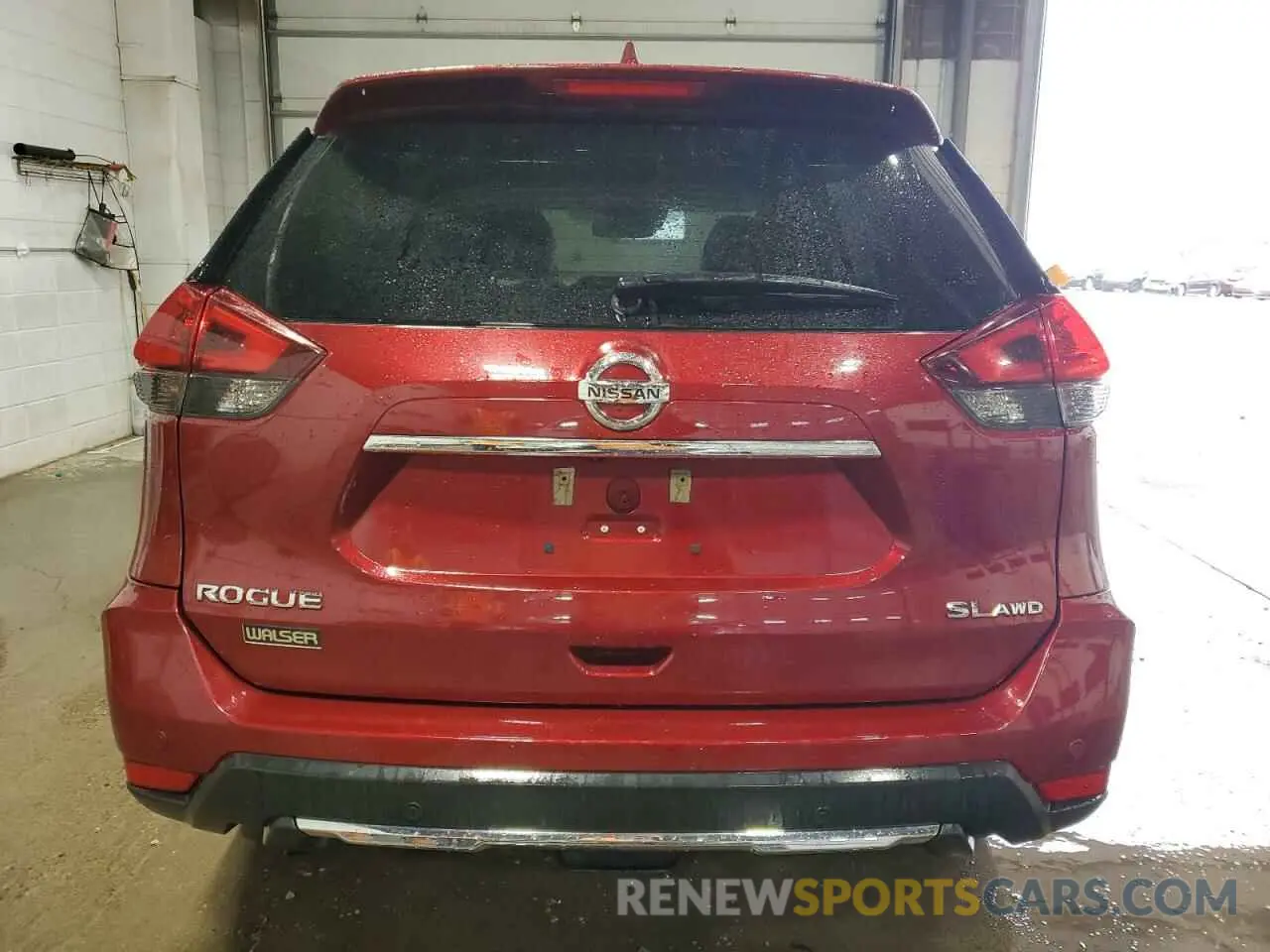 6 fotografías del automóvil dañado 5N1AT2MV7KC705789 NISSAN ROGUE 2019