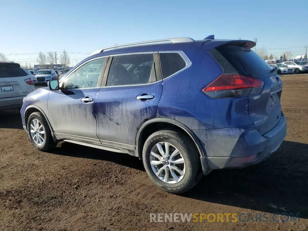 2 fotografías del automóvil dañado 5N1AT2MV7KC711186 NISSAN ROGUE 2019