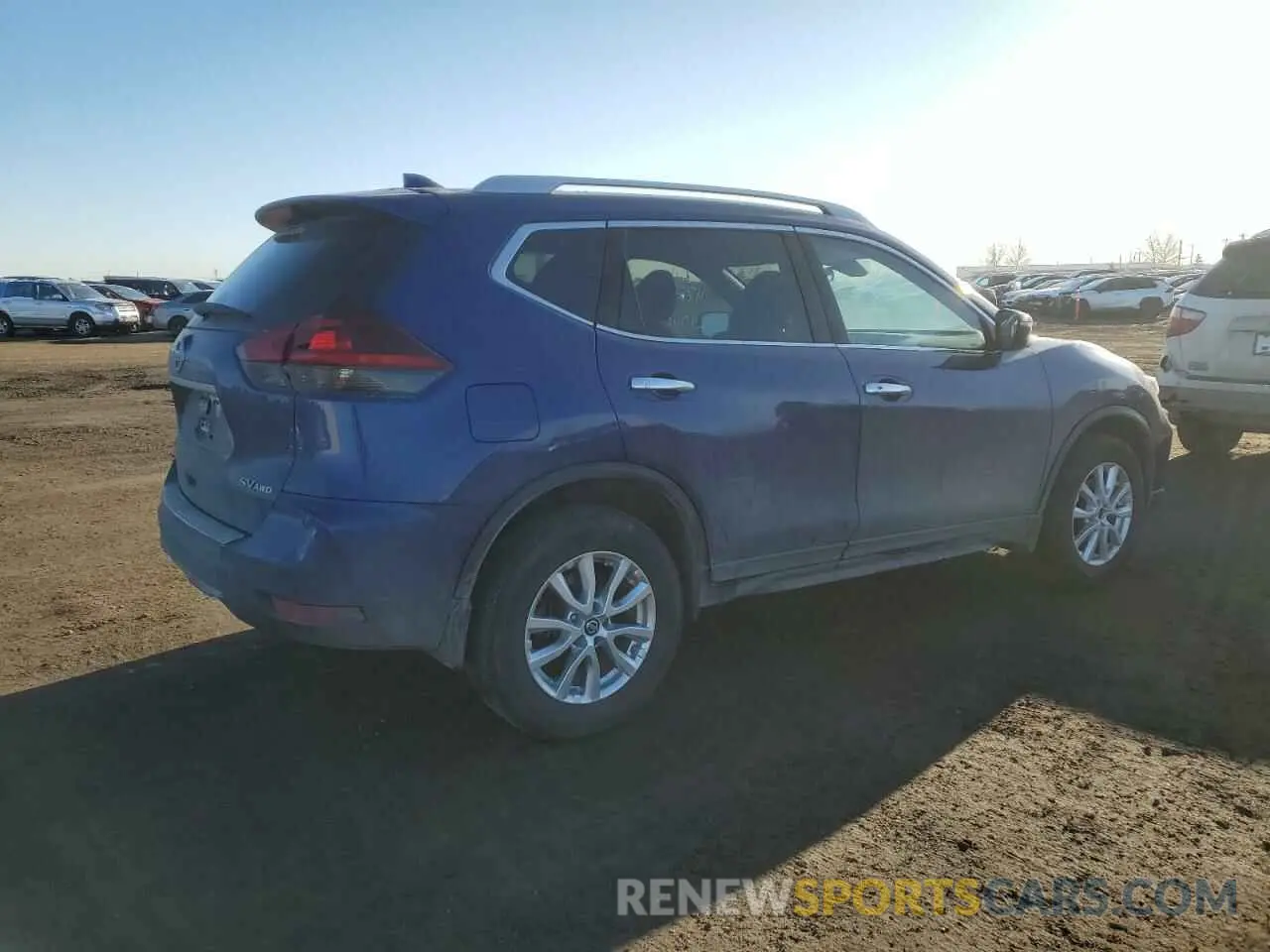 3 fotografías del automóvil dañado 5N1AT2MV7KC711186 NISSAN ROGUE 2019