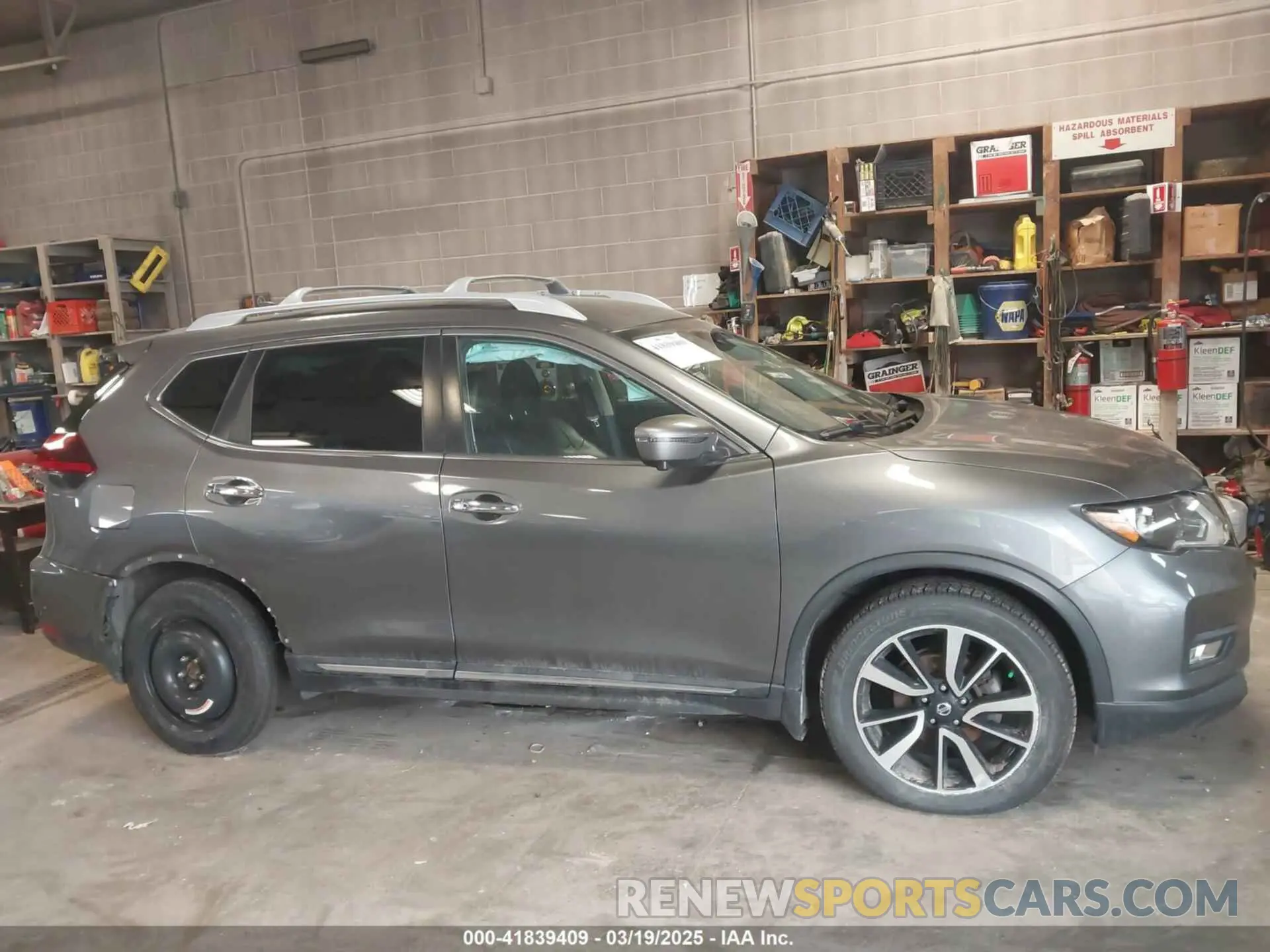 13 fotografías del automóvil dañado 5N1AT2MV7KC712936 NISSAN ROGUE 2019
