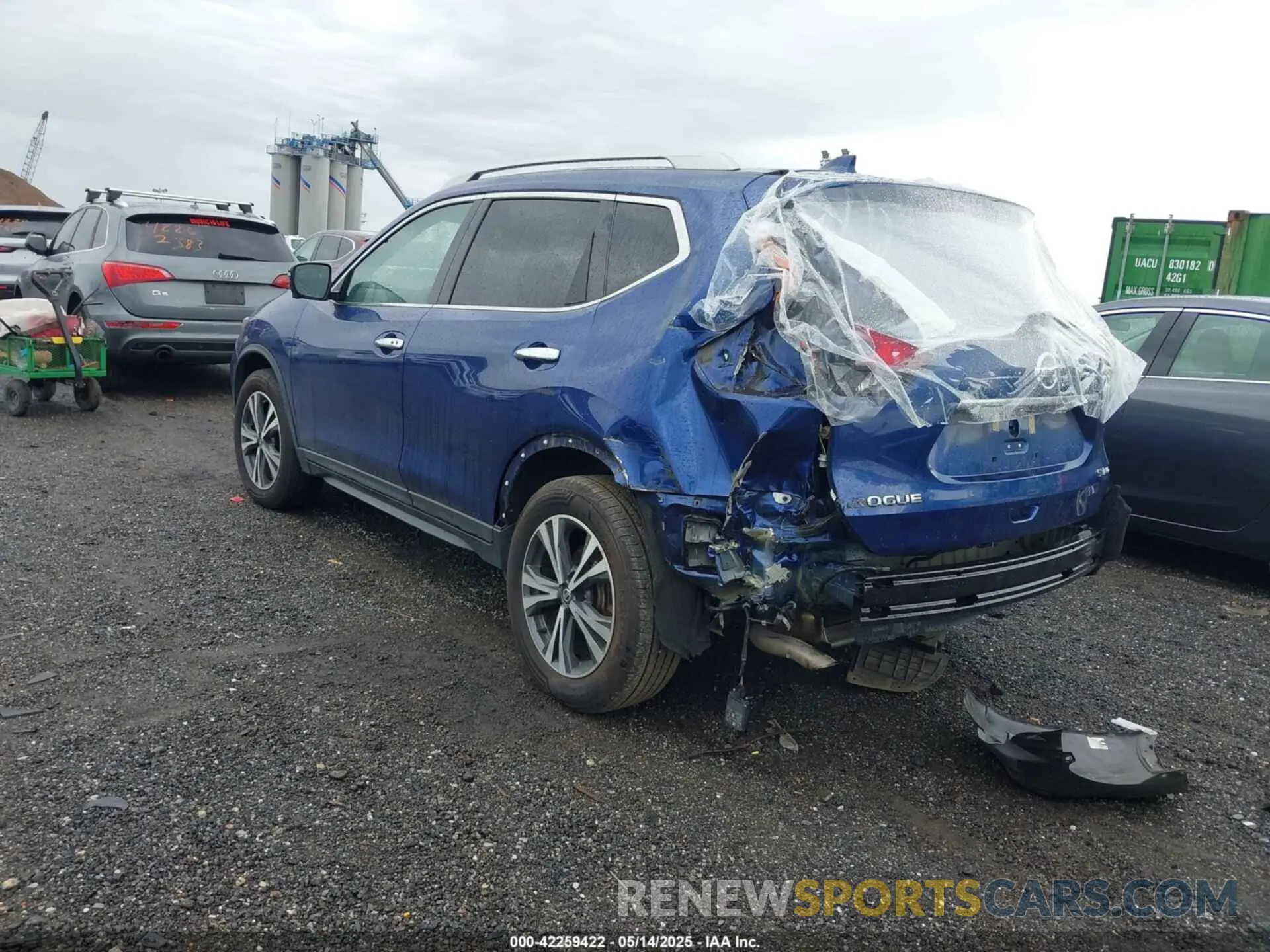 3 fotografías del automóvil dañado 5N1AT2MV7KC718607 NISSAN ROGUE 2019