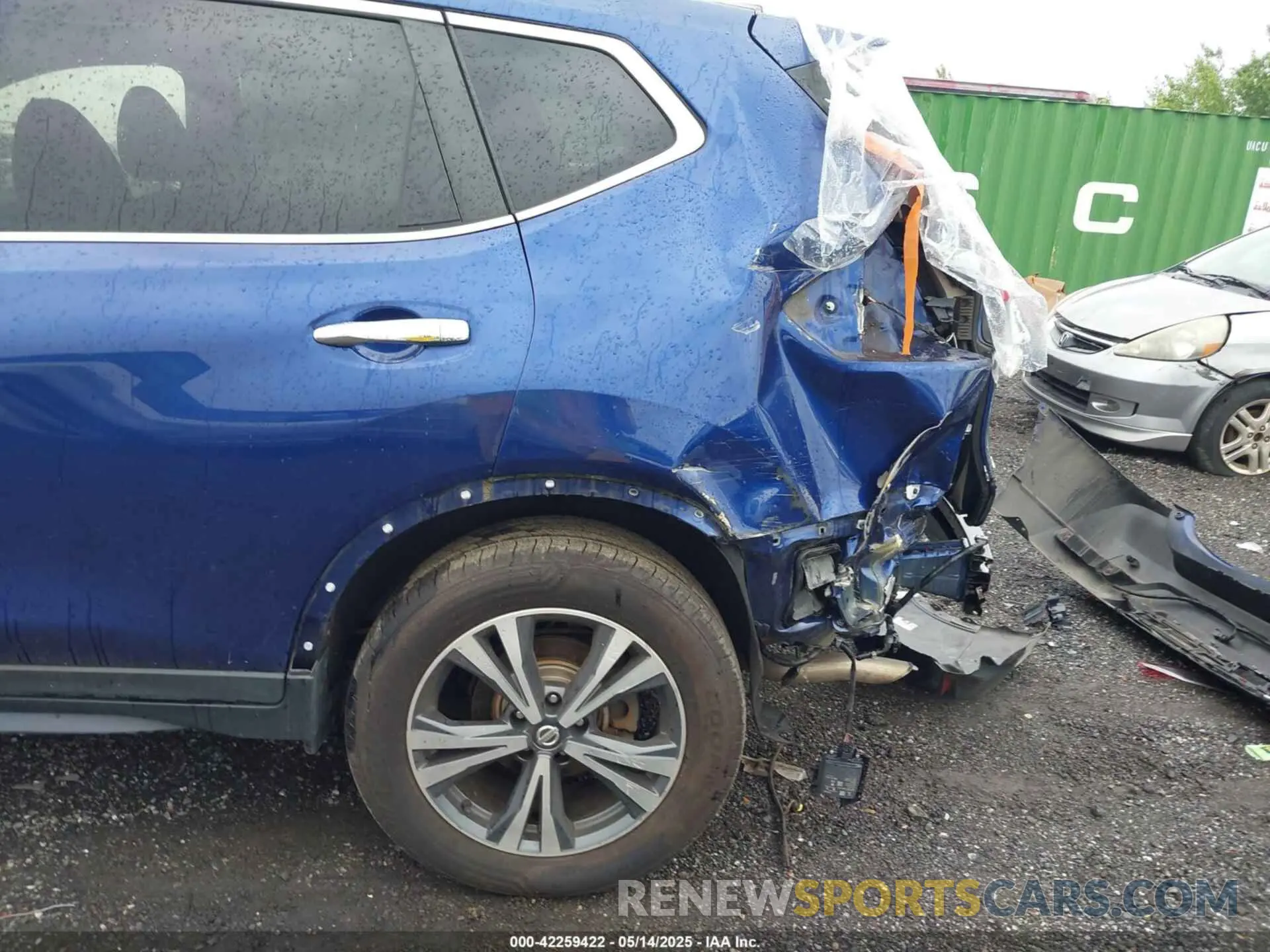 6 fotografías del automóvil dañado 5N1AT2MV7KC718607 NISSAN ROGUE 2019