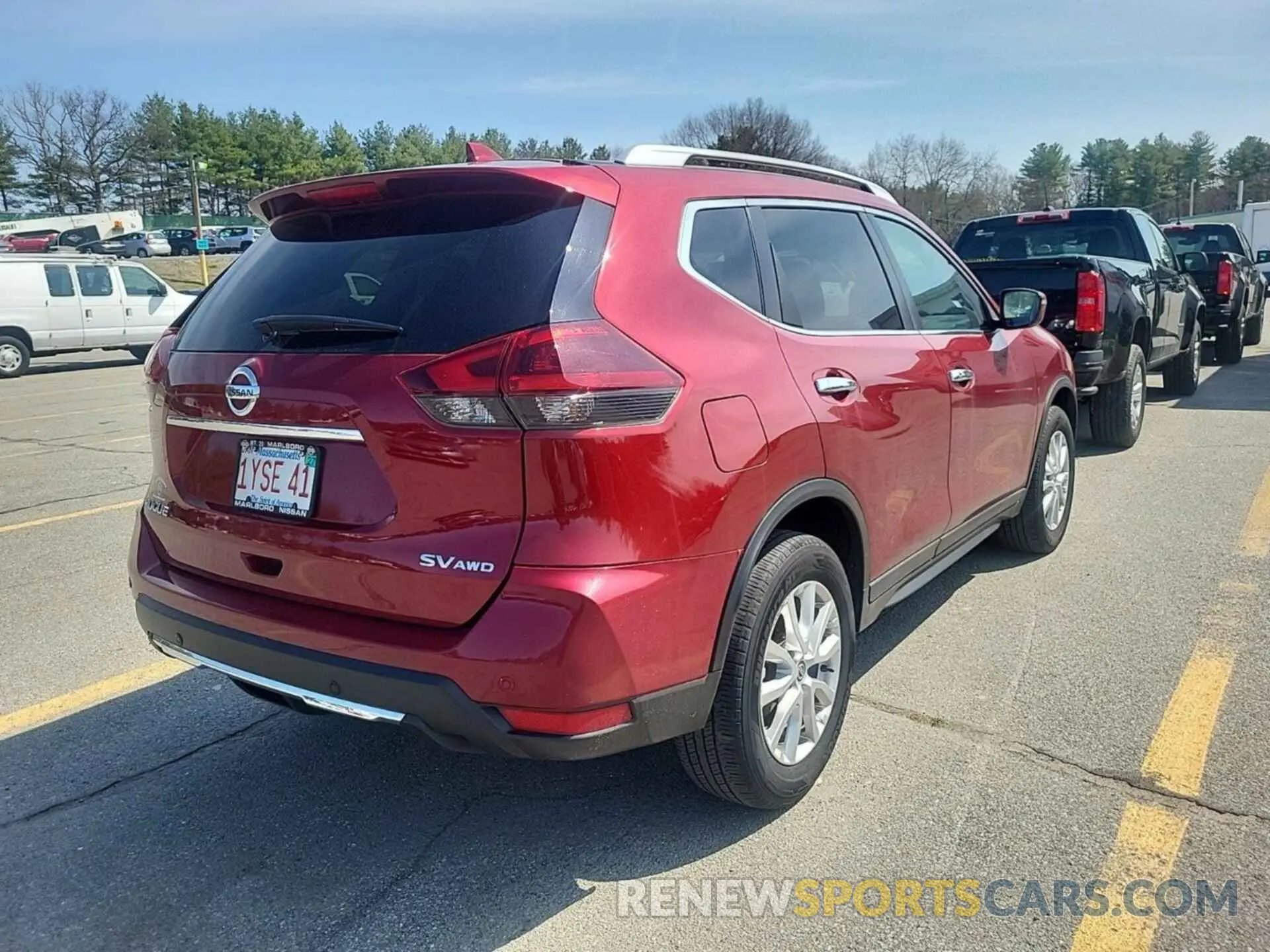 20 fotografías del automóvil dañado 5N1AT2MV7KC719613 NISSAN ROGUE 2019