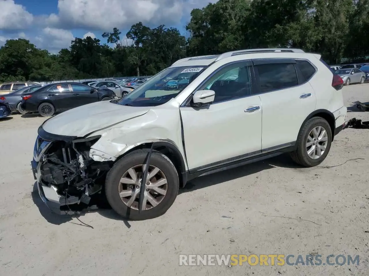 1 fotografías del automóvil dañado 5N1AT2MV7KC722687 NISSAN ROGUE 2019