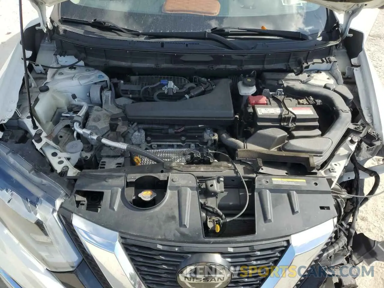 12 fotografías del automóvil dañado 5N1AT2MV7KC722687 NISSAN ROGUE 2019