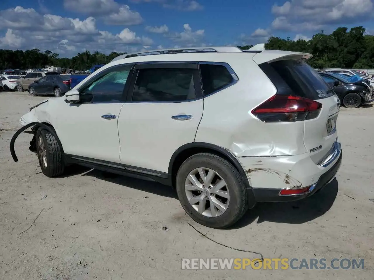 2 fotografías del automóvil dañado 5N1AT2MV7KC722687 NISSAN ROGUE 2019