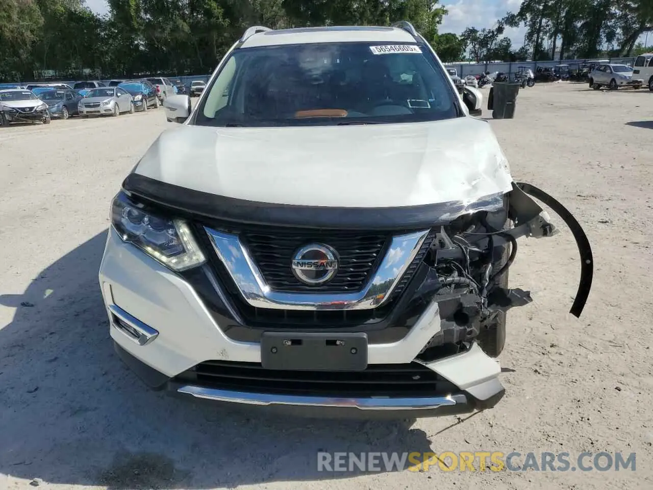 5 fotografías del automóvil dañado 5N1AT2MV7KC722687 NISSAN ROGUE 2019