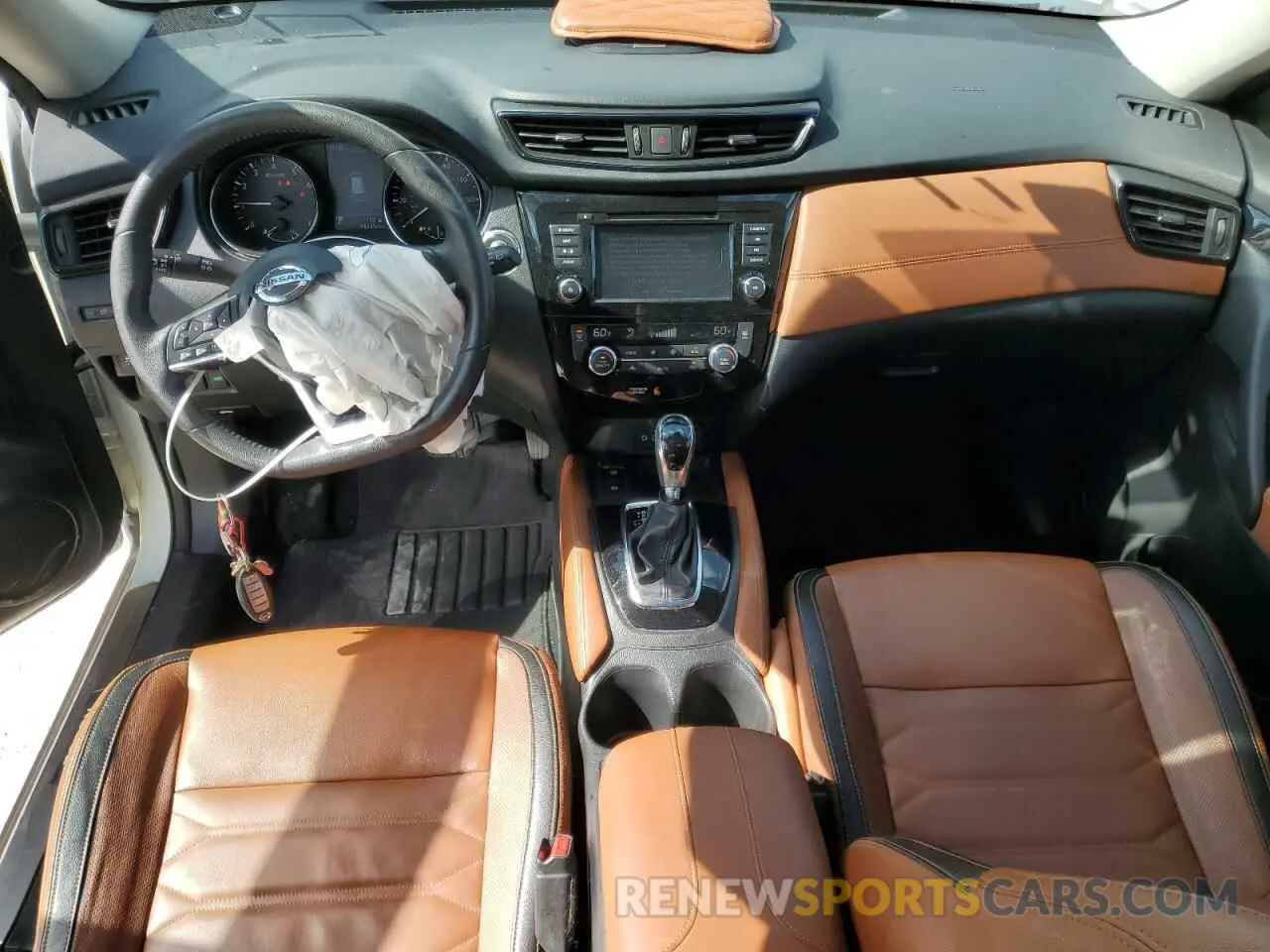 8 fotografías del automóvil dañado 5N1AT2MV7KC722687 NISSAN ROGUE 2019