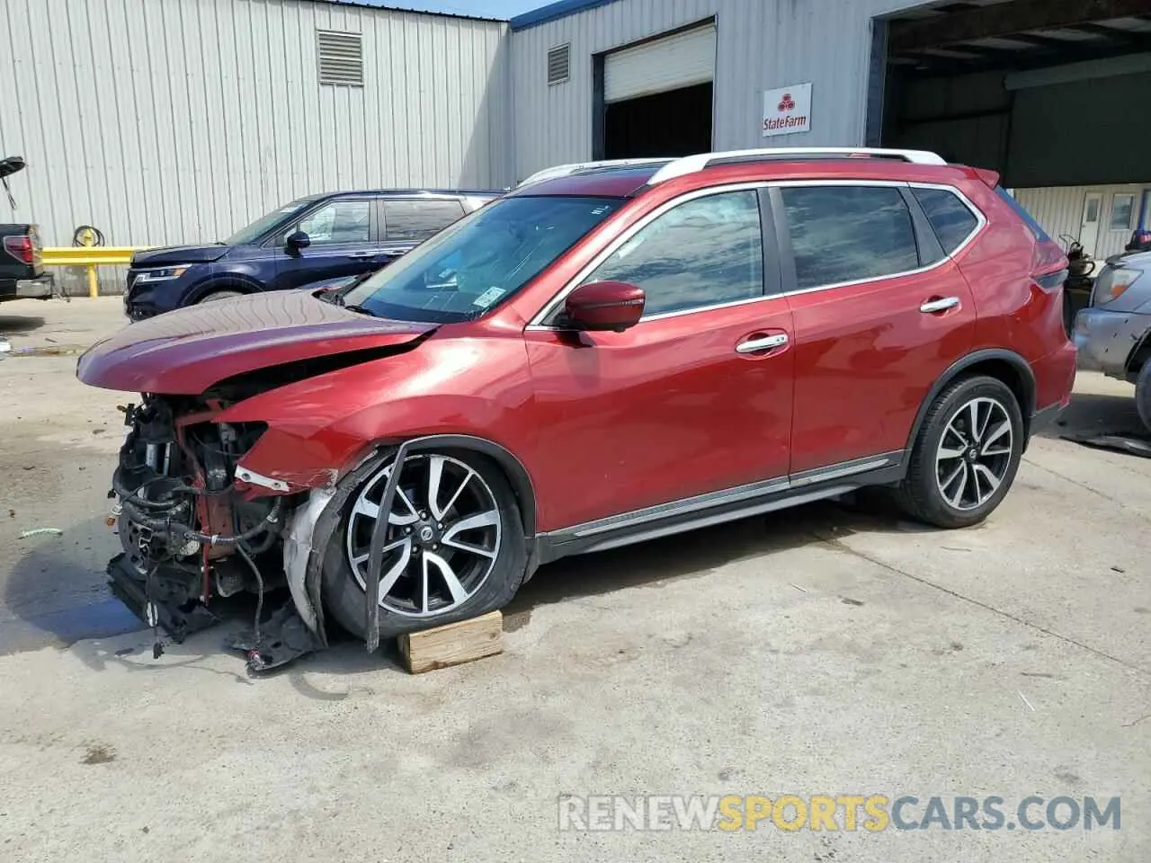 1 fotografías del automóvil dañado 5N1AT2MV7KC756628 NISSAN ROGUE 2019