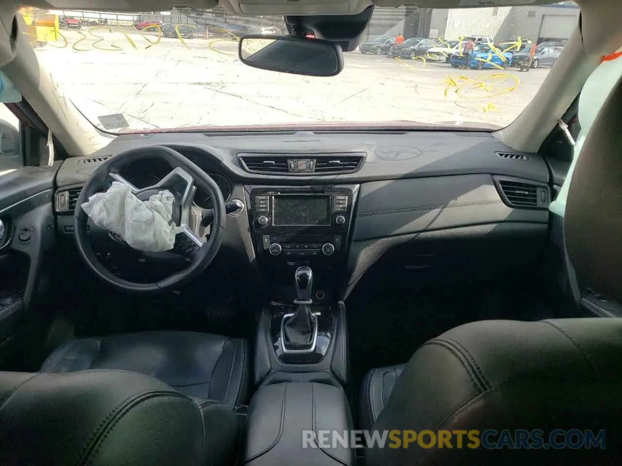 10 fotografías del automóvil dañado 5N1AT2MV7KC756628 NISSAN ROGUE 2019