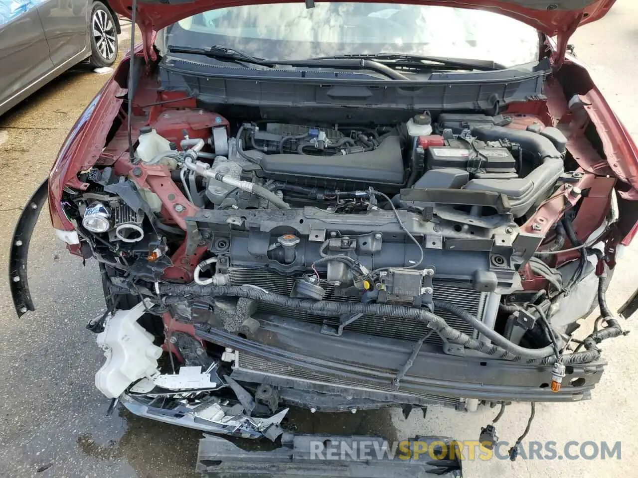 12 fotografías del automóvil dañado 5N1AT2MV7KC756628 NISSAN ROGUE 2019