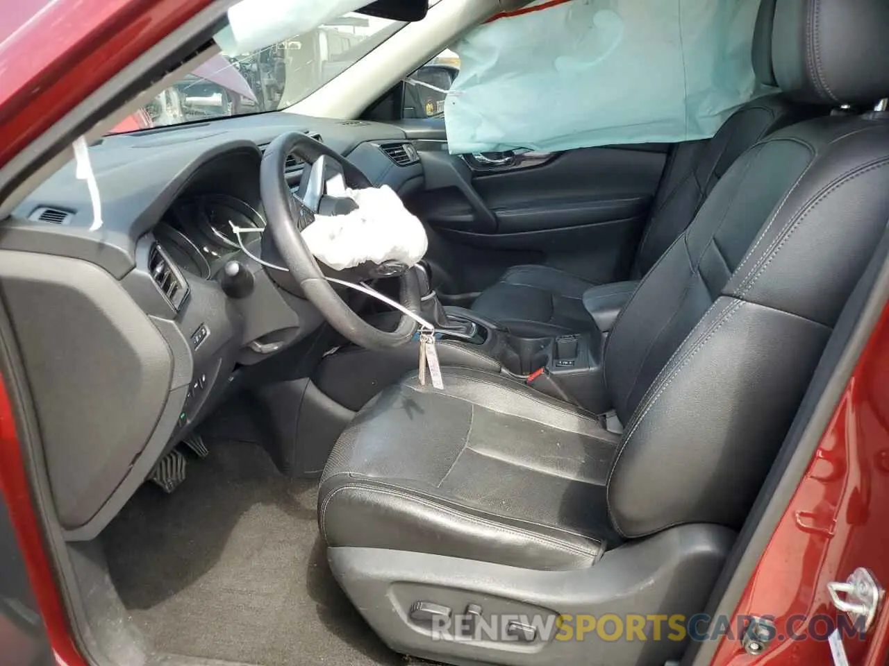 7 fotografías del automóvil dañado 5N1AT2MV7KC756628 NISSAN ROGUE 2019