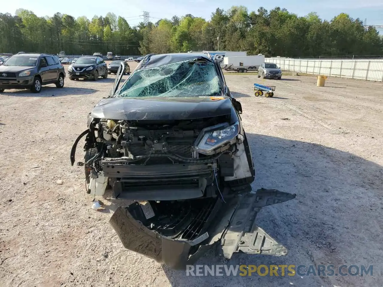 5 fotografías del automóvil dañado 5N1AT2MV7KC760419 NISSAN ROGUE 2019