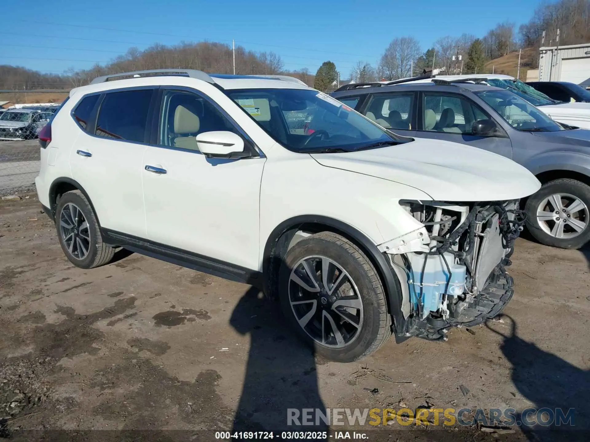 1 fotografías del automóvil dañado 5N1AT2MV7KC819422 NISSAN ROGUE 2019