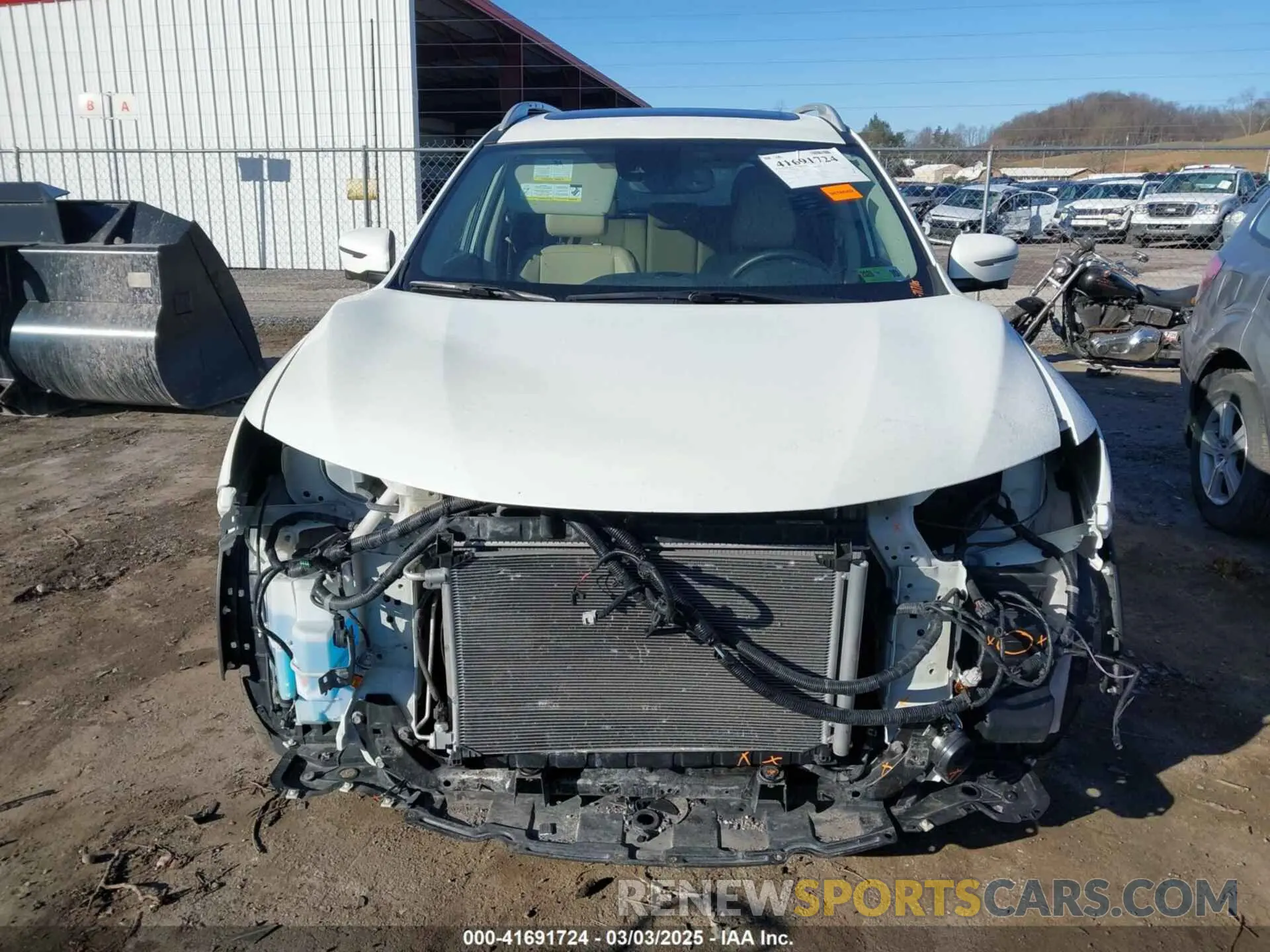 13 fotografías del automóvil dañado 5N1AT2MV7KC819422 NISSAN ROGUE 2019